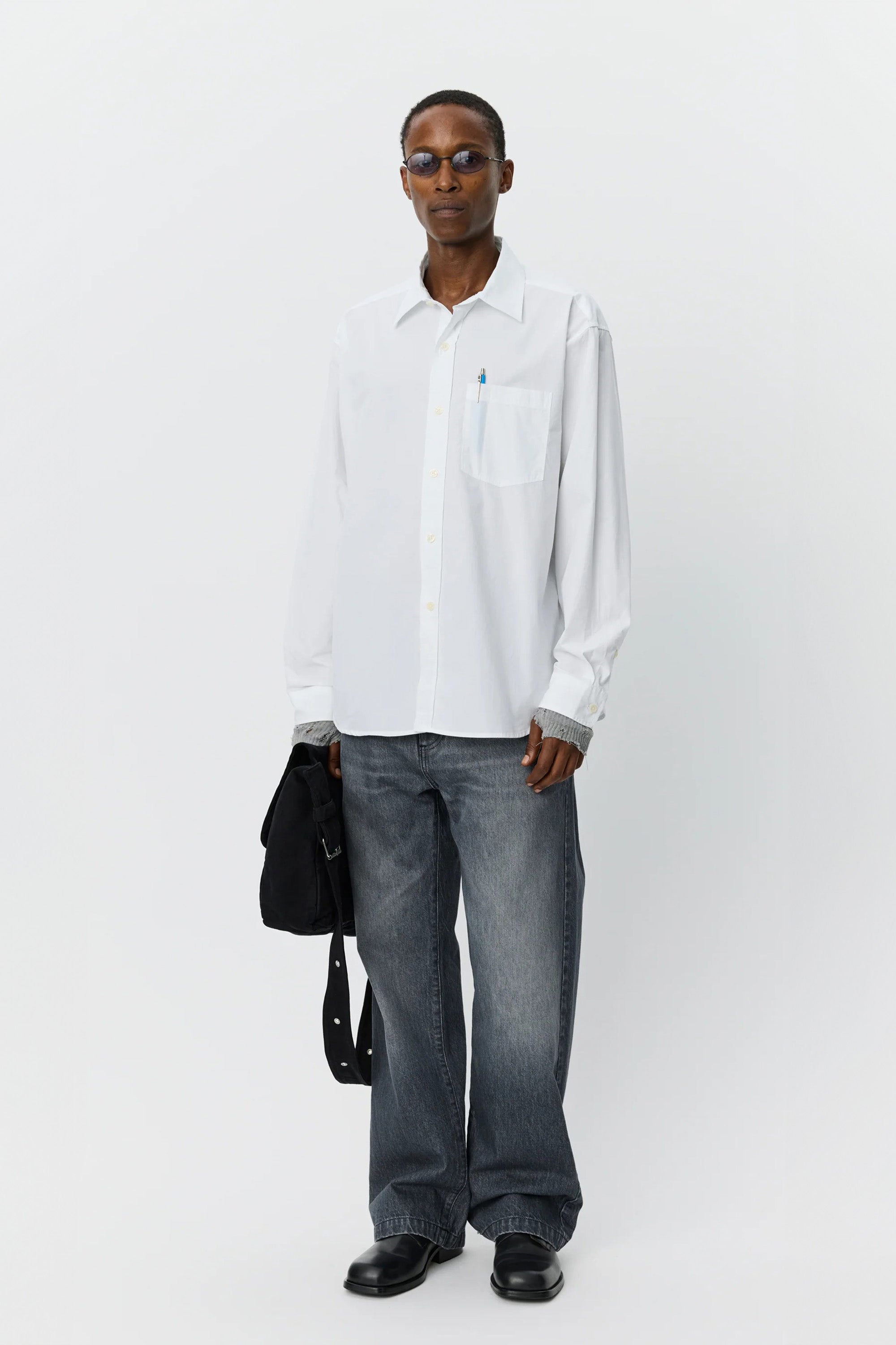 Convenient Shirt White_1