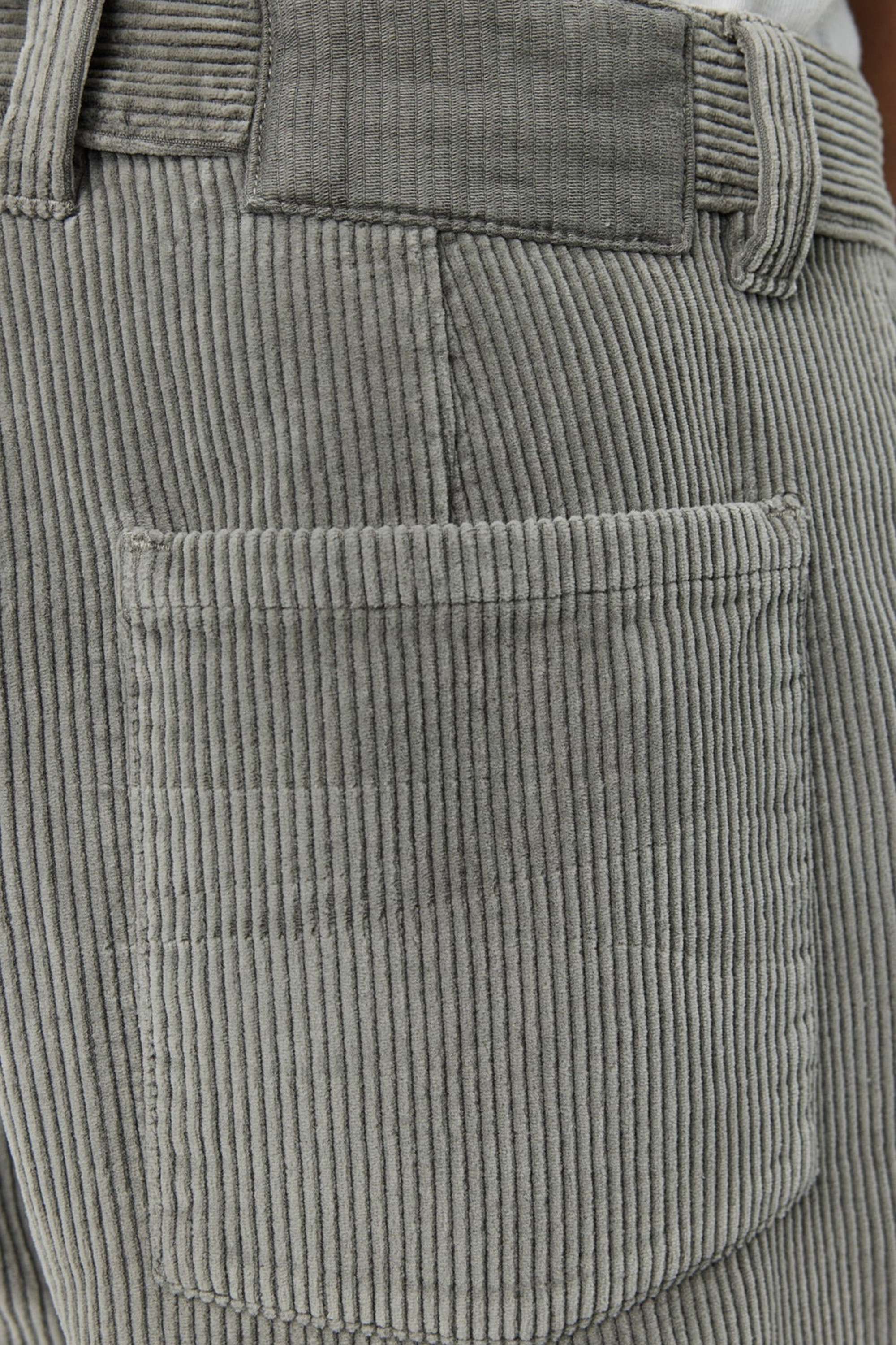 Cord Trousers Stained Grey_5