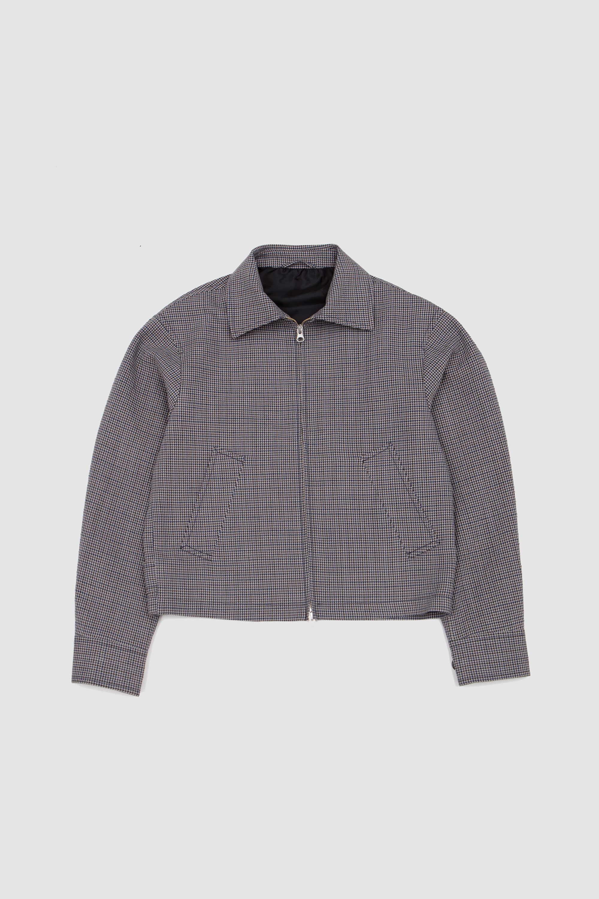 Cropped Mail Jacket Taupe_1