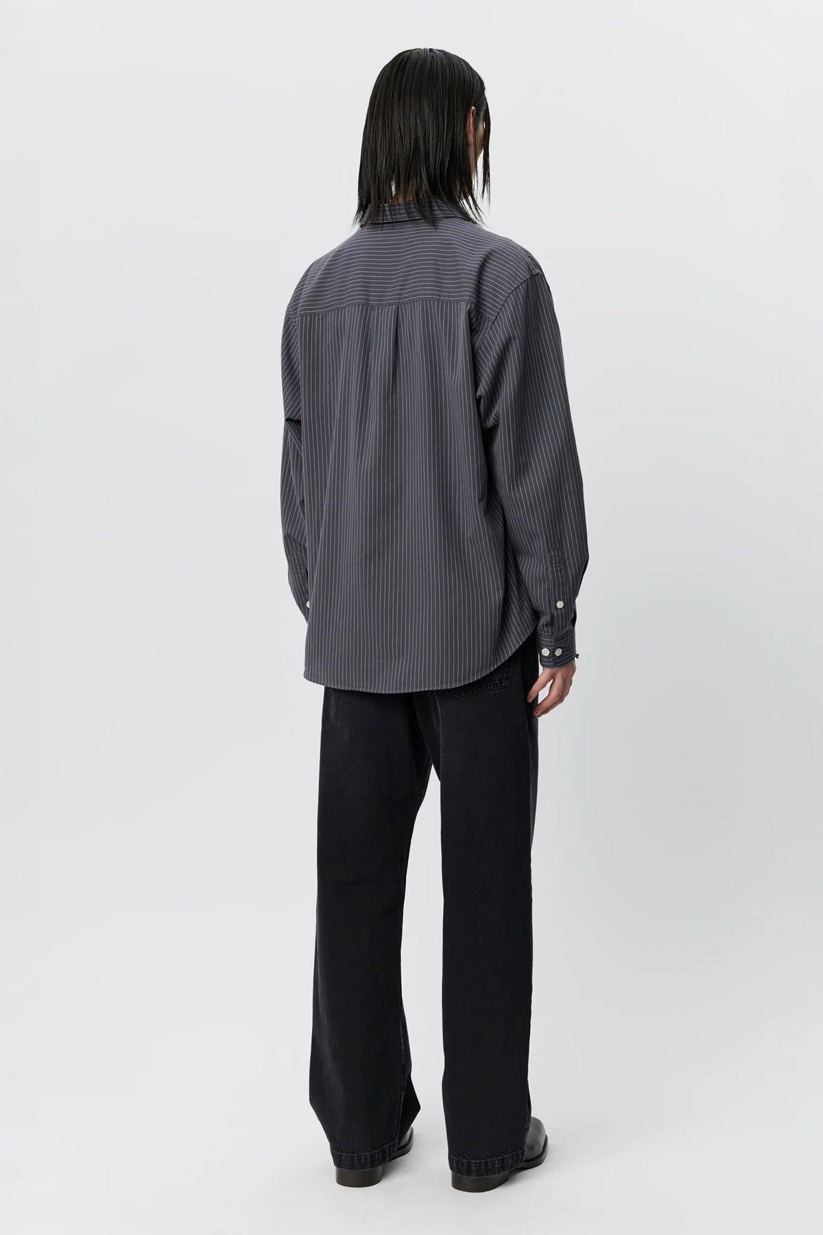 Distant Shirt Blush Stripe_4