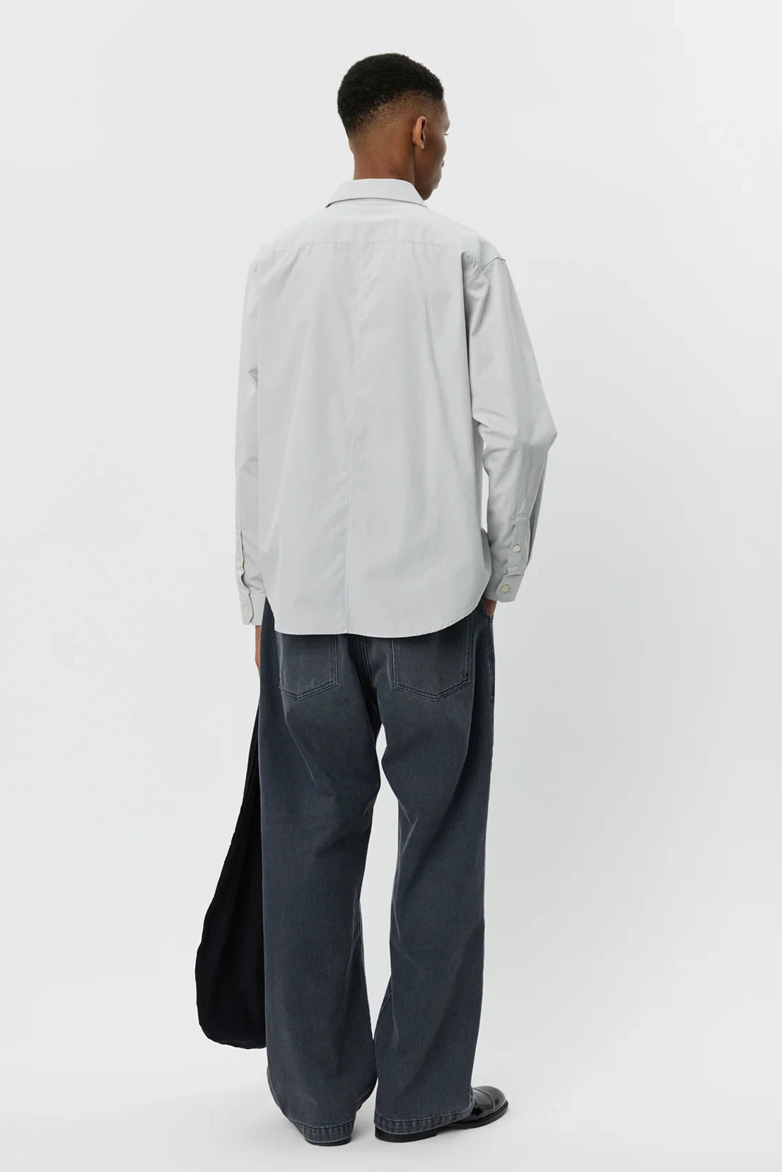SPORTIVO [Evening shirt stone grey]
