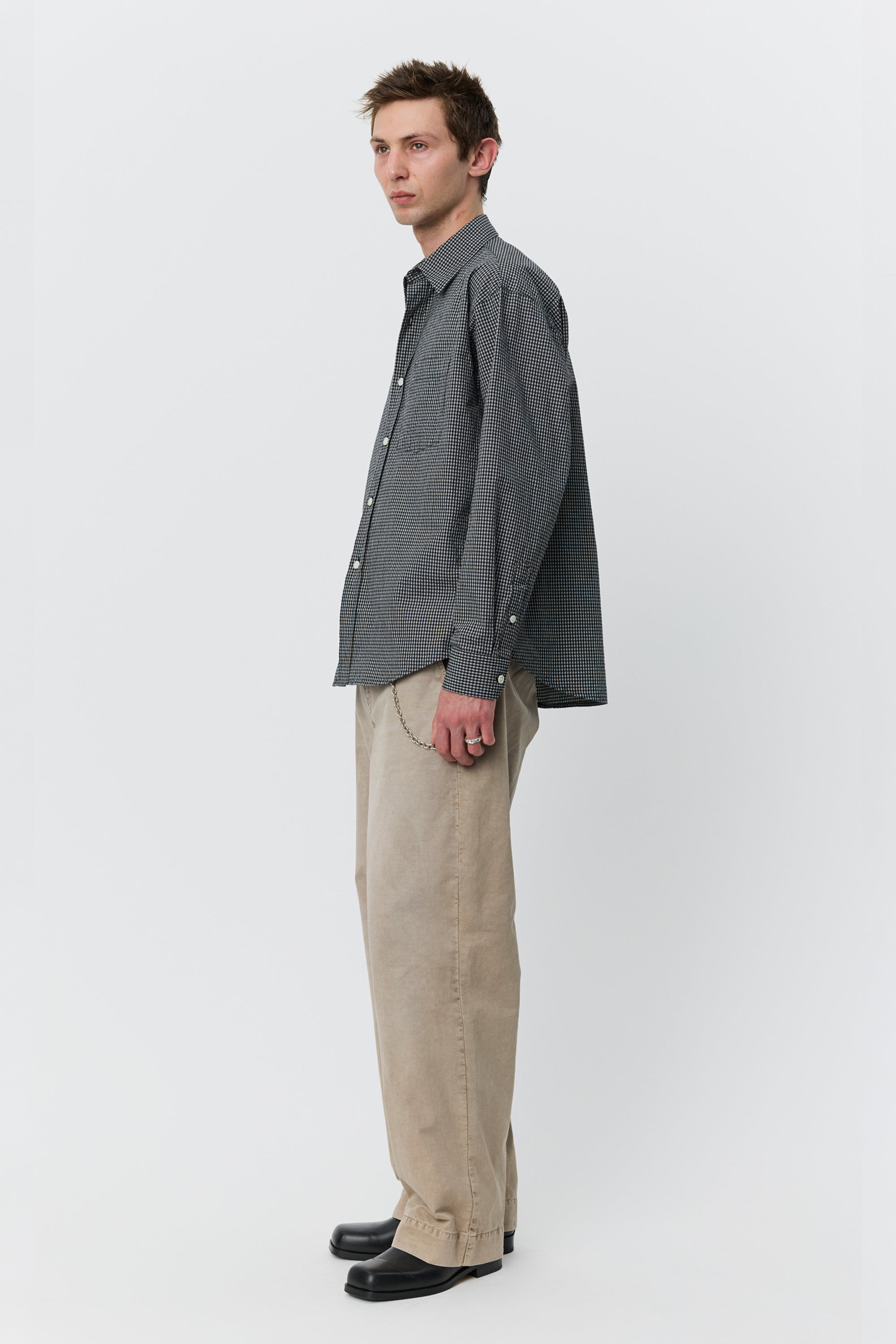 Executive Shirt Black Experienced Check_2