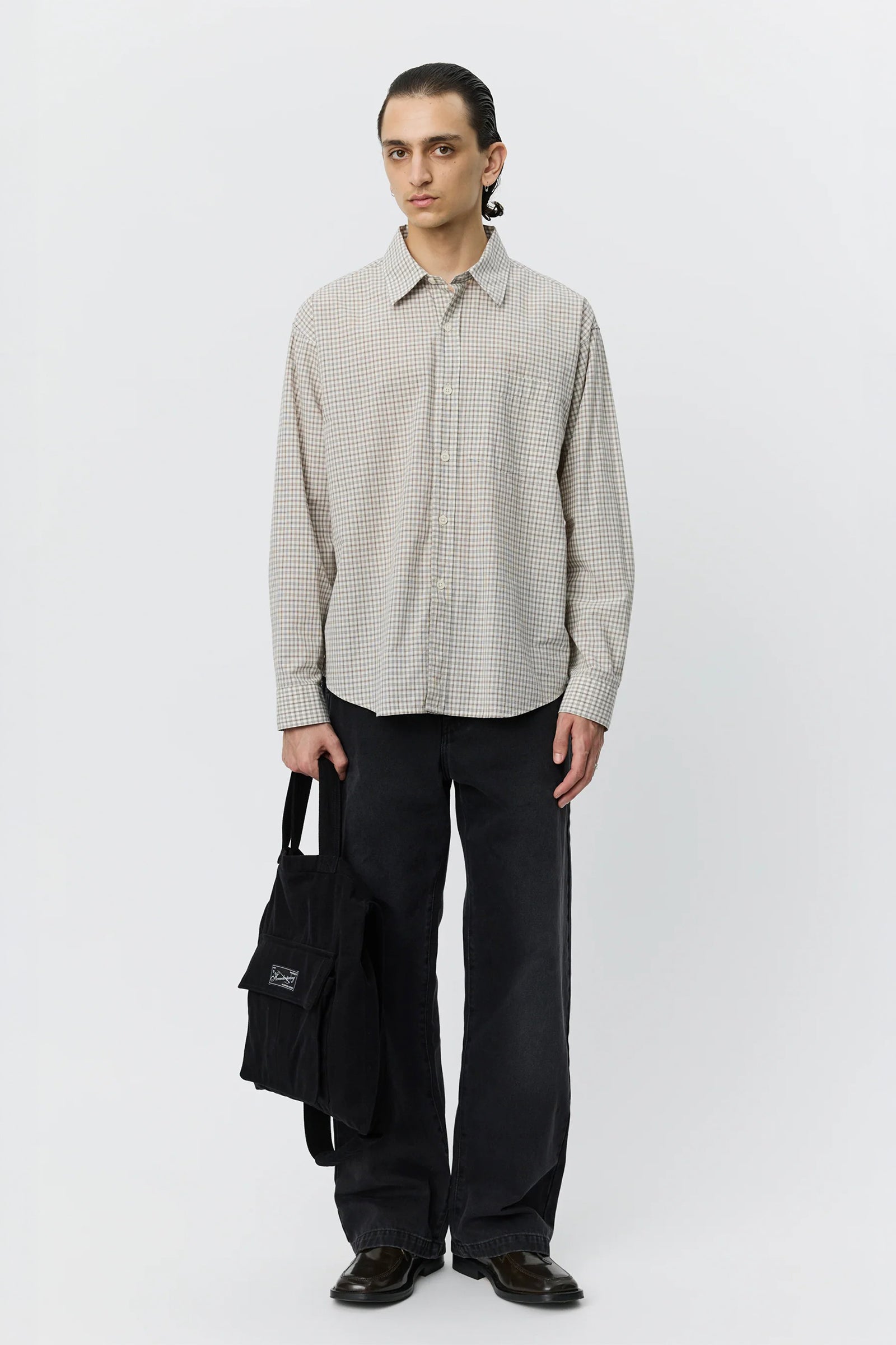 Executive Shirt Experienced Brown Check