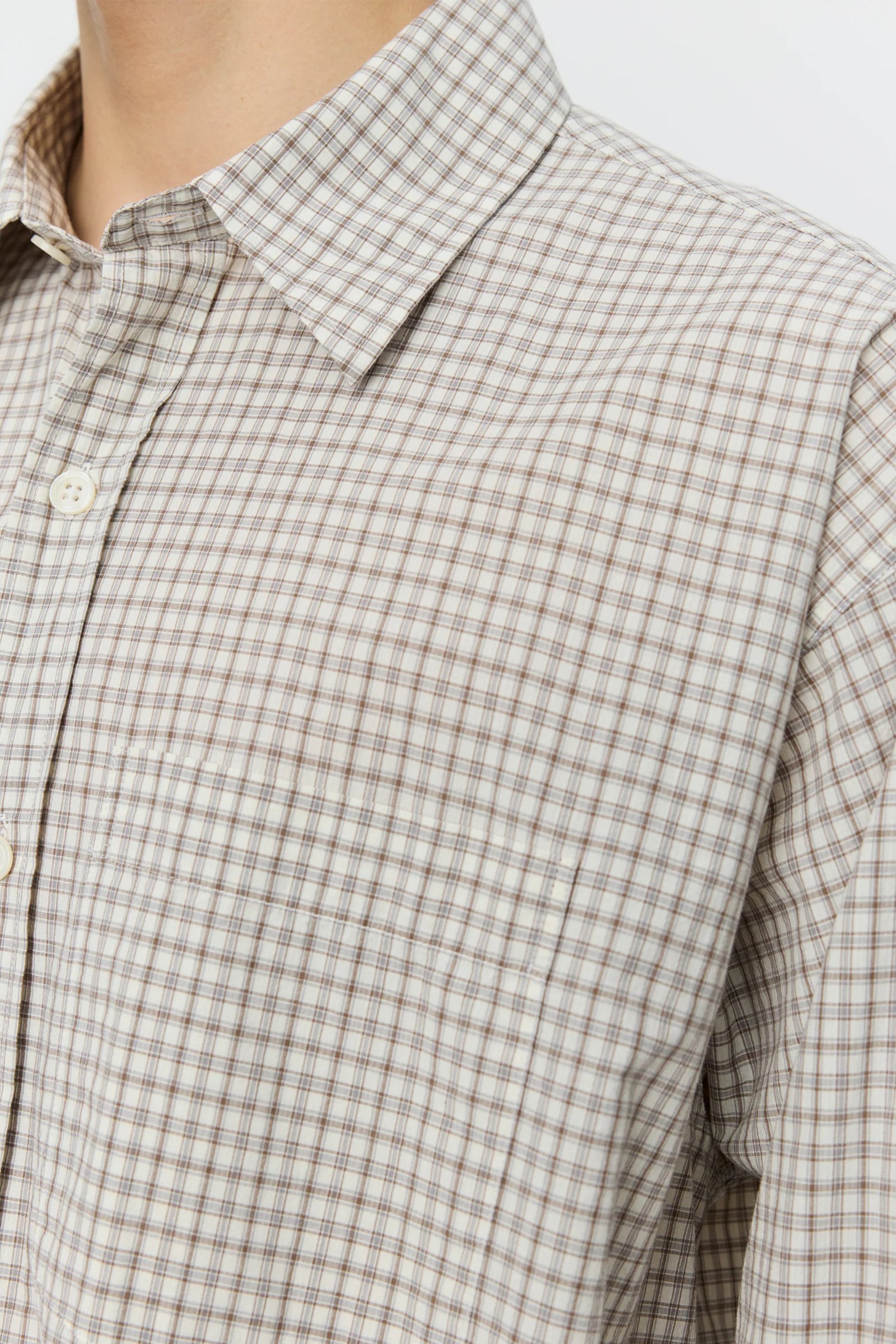 Executive Shirt Experienced Brown Check_4