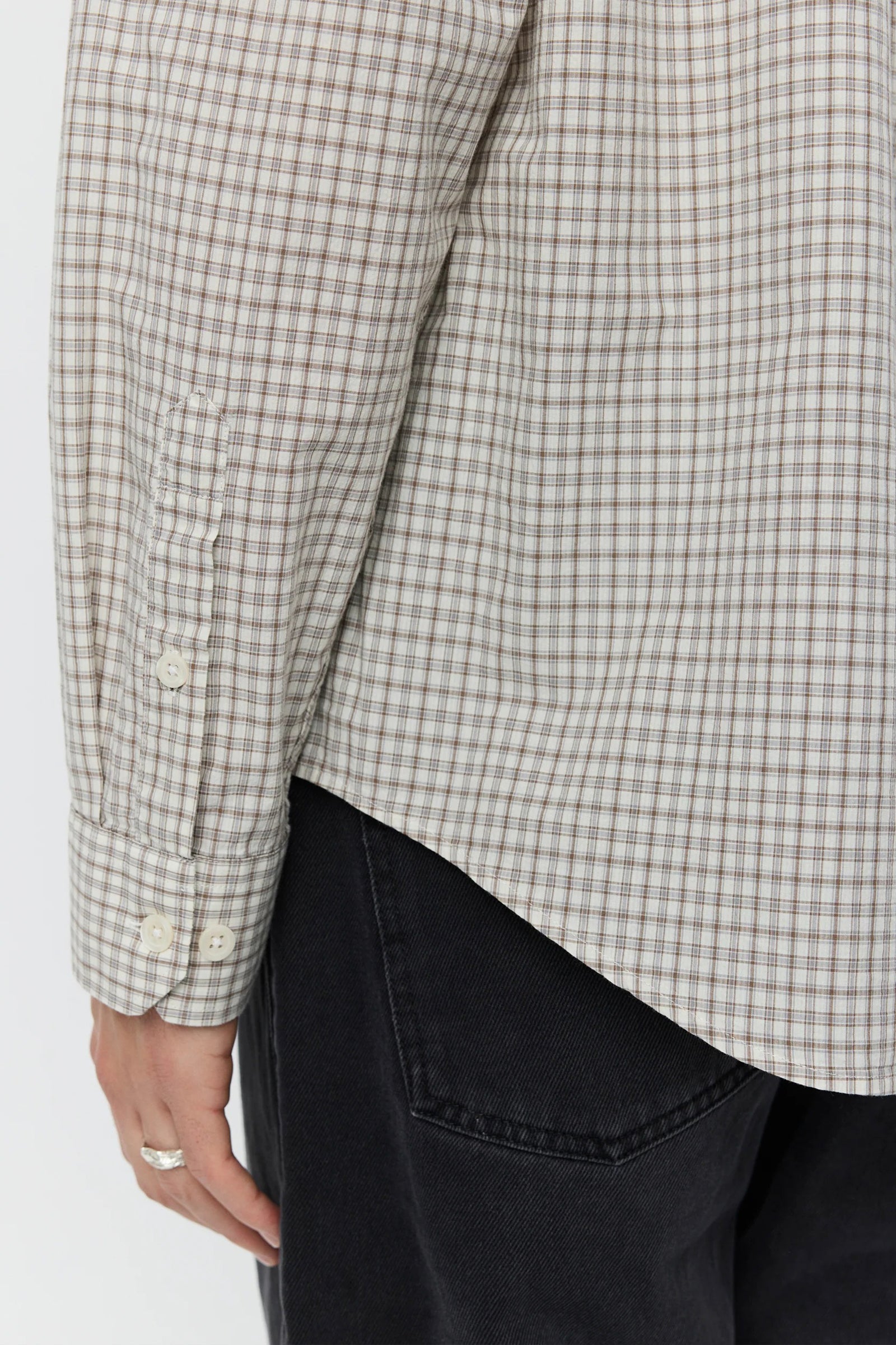 Executive Shirt Experienced Brown Check_5