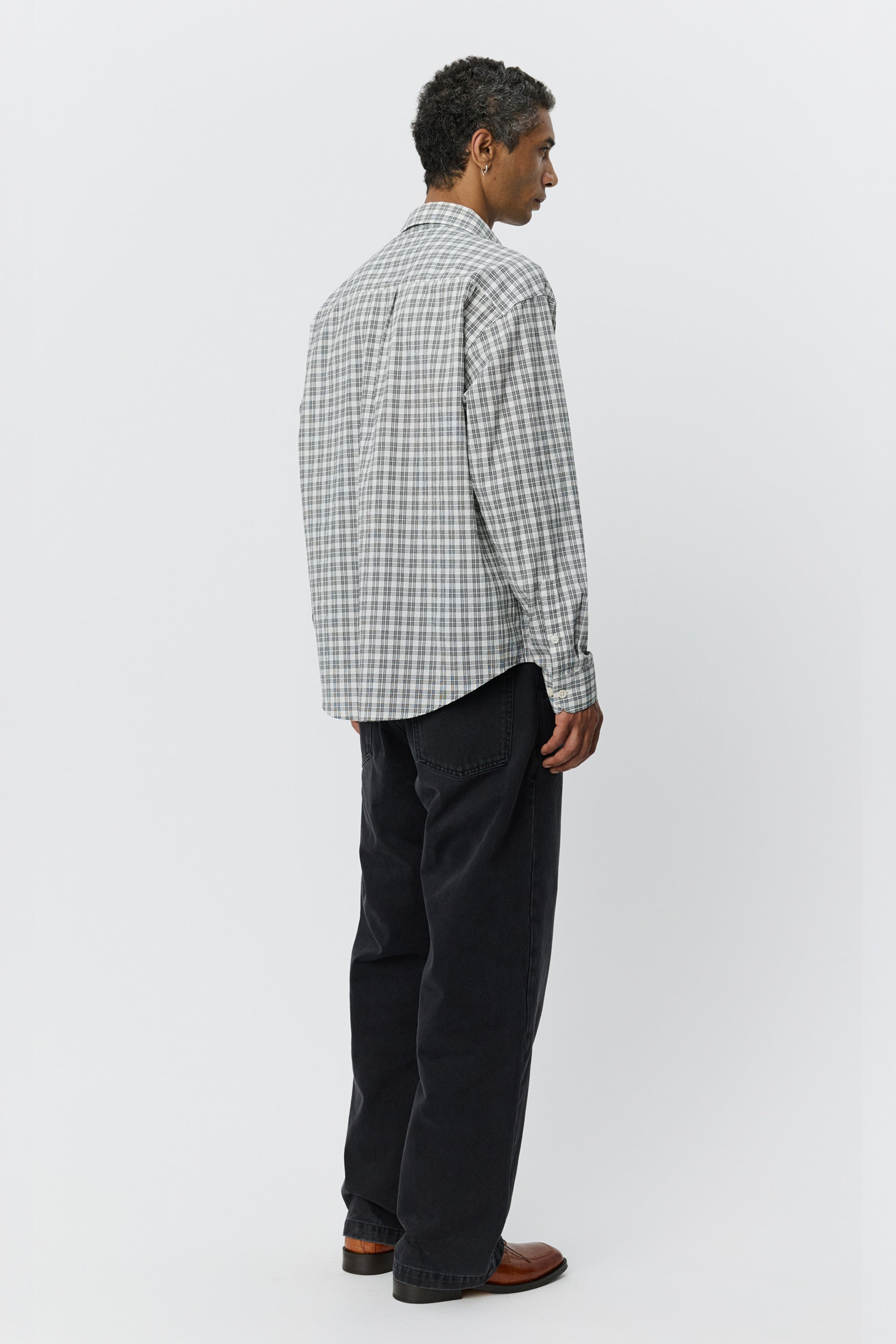 Executive Shirt Off White Check_3