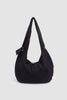 SPORTIVO STORE_Eyelet Shoulder Bag Black Seersucker