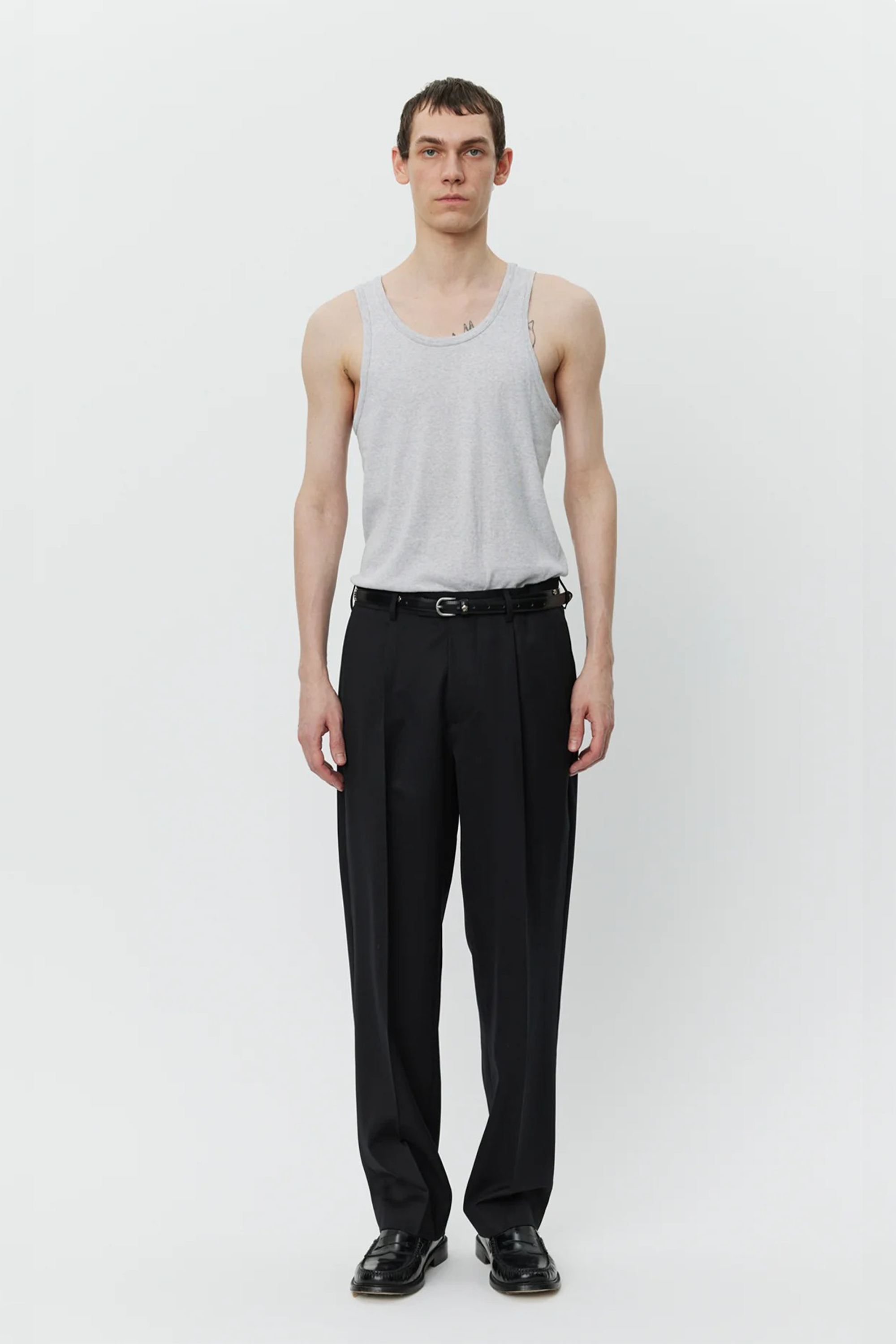 Formal Trousers Black Wool