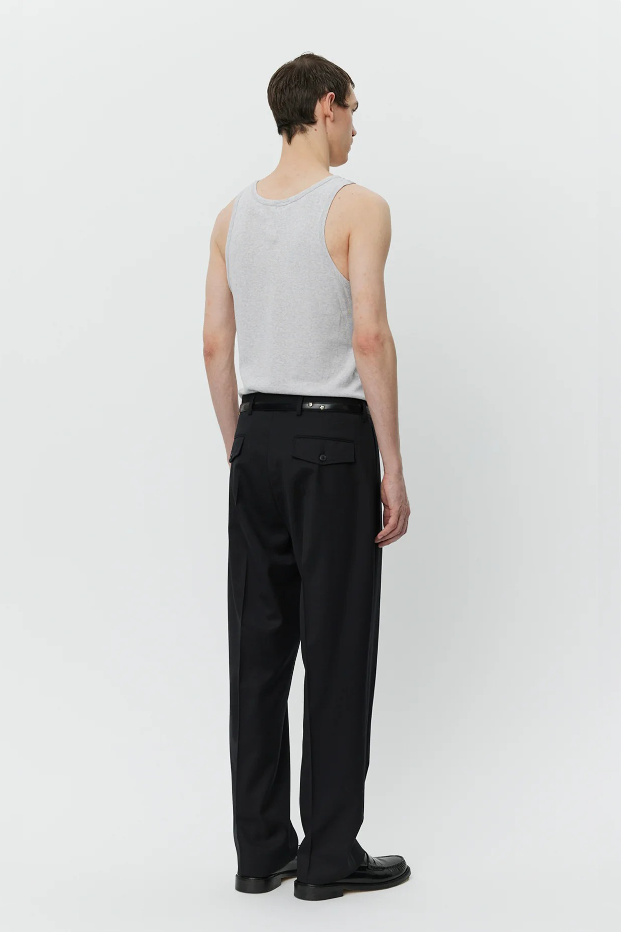 Formal Trousers Black Wool