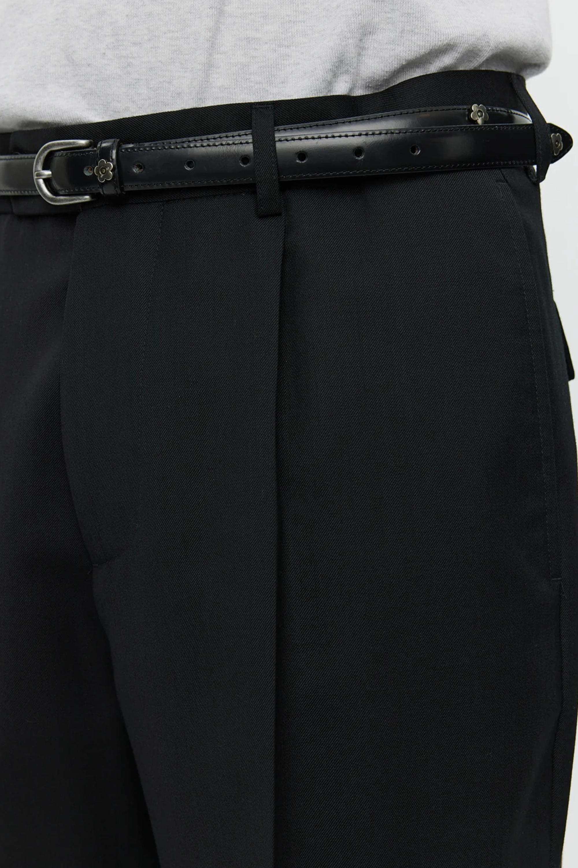 Formal Trousers Black Wool