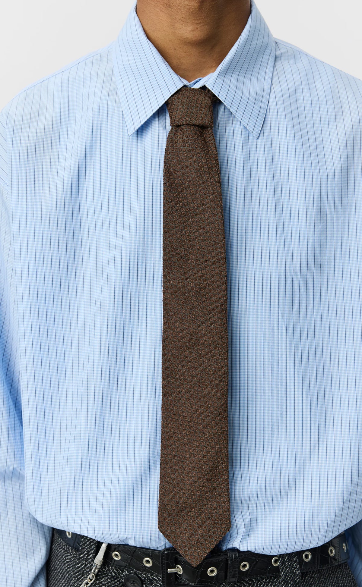 Formal Tie Grid Brown_2