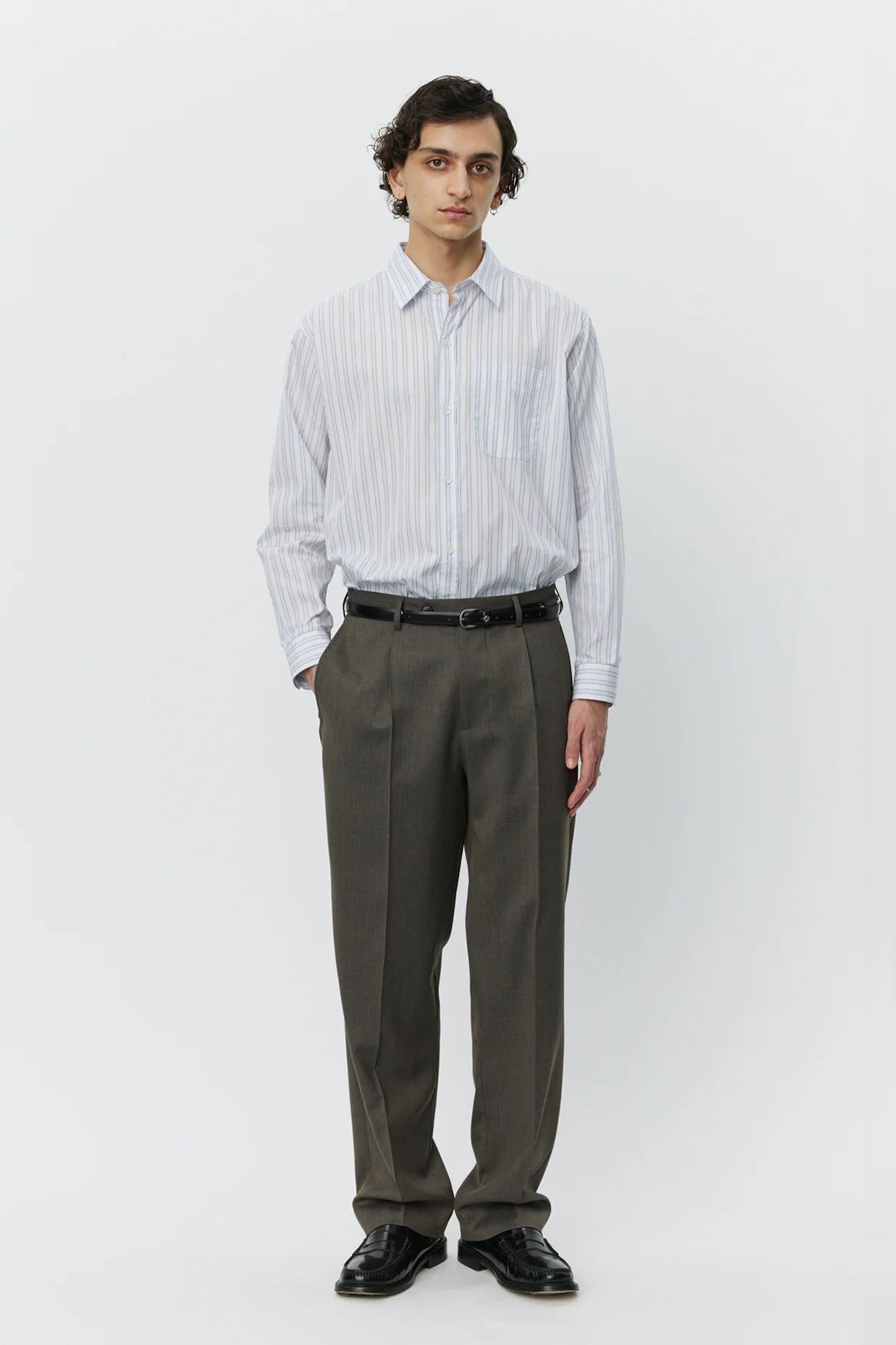 Formal Trousers Taupe Wool_1