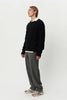 SPORTIVO STORE_Furry Sweater Black_3