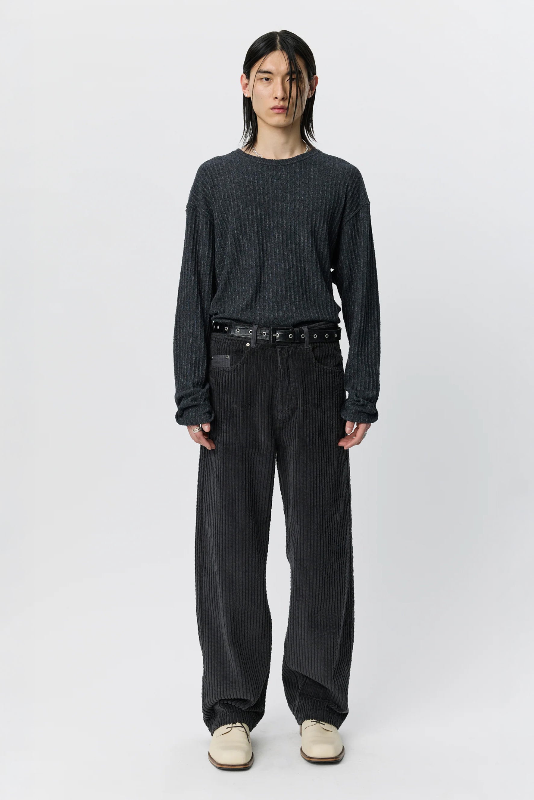 Generation Trousers Anthracite Amplified Cord_1