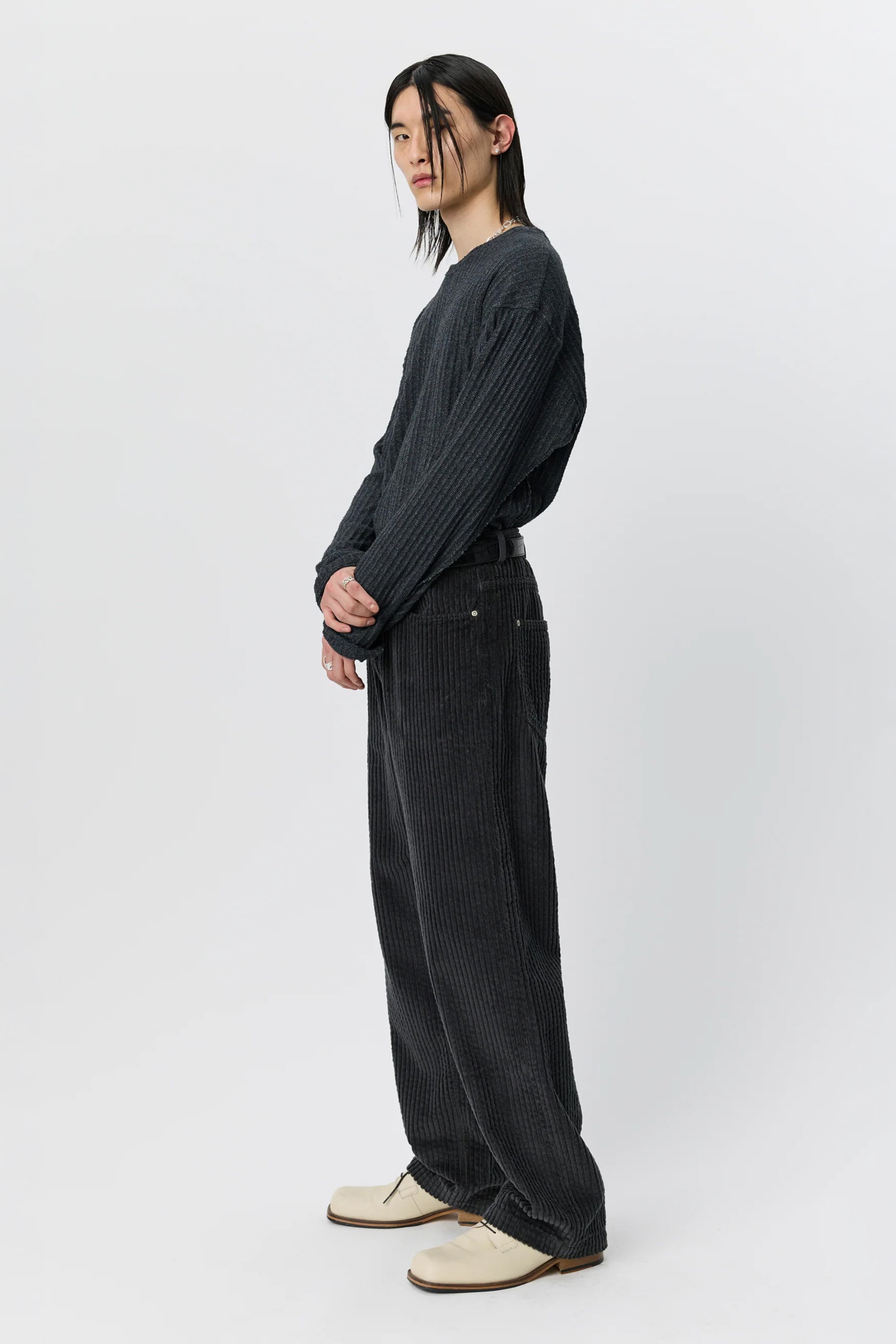 Generation Trousers Anthracite Amplified Cord_3