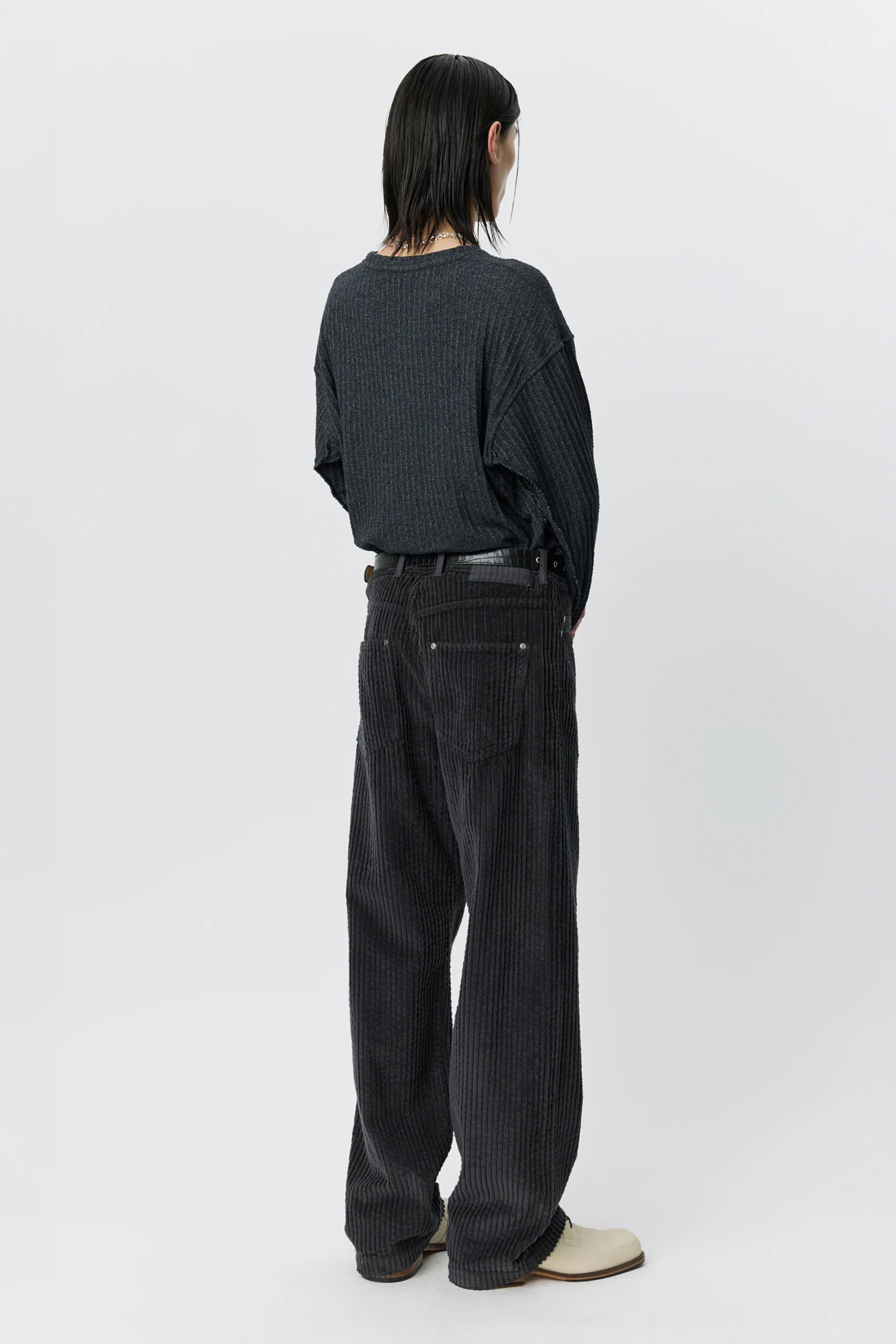 Generation Trousers Anthracite Amplified Cord_4