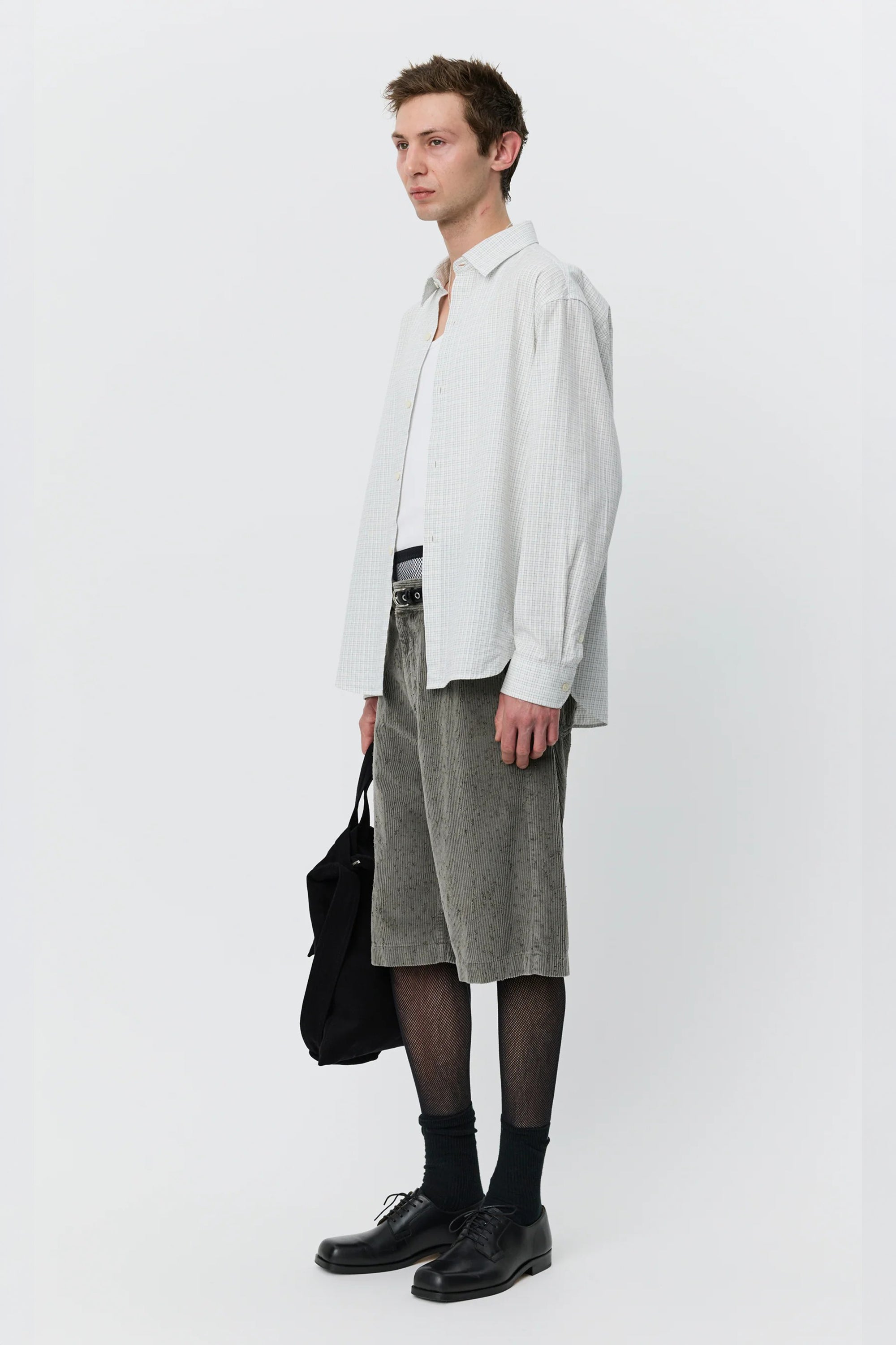 Generous Shirt White Connection Check_2