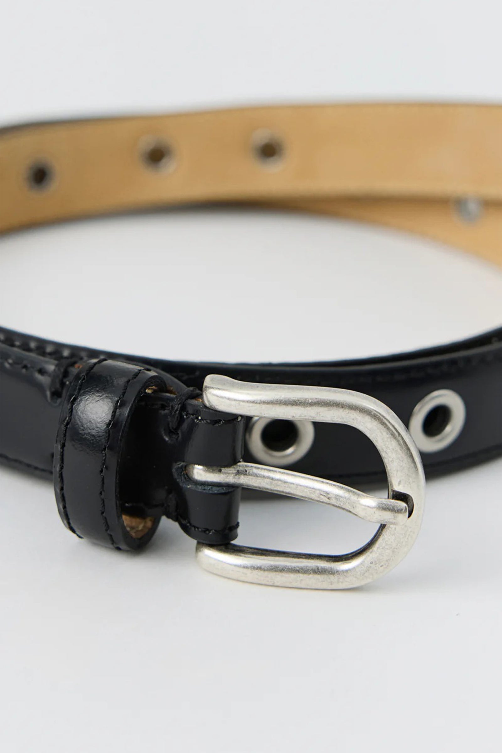 Hostile Belt Black Polido