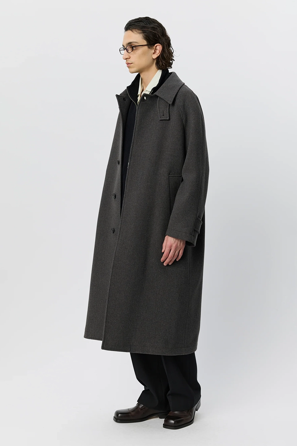 Installation Coat Ash Brown Rec. Wool_3