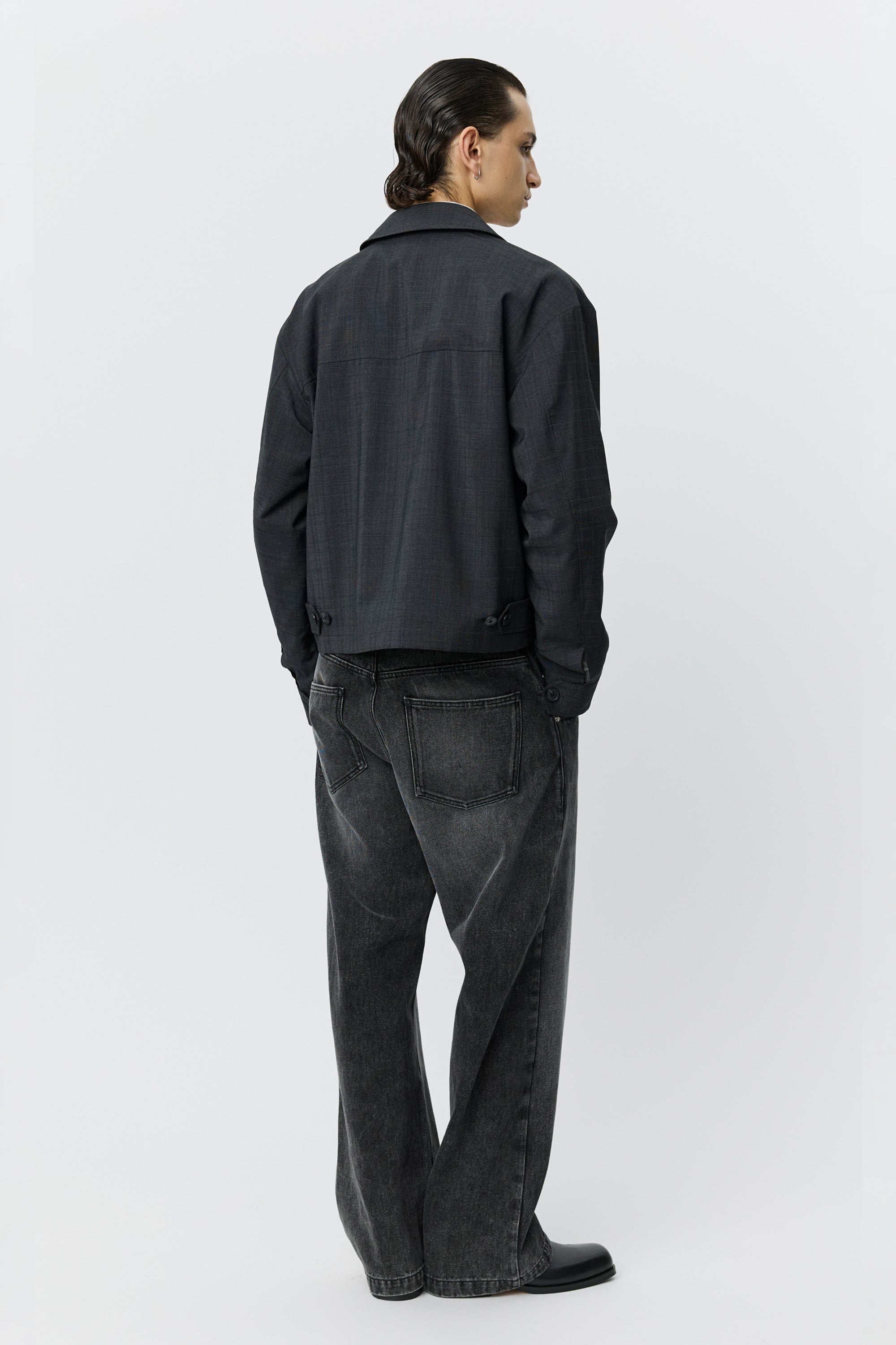 Mail Jacket Dark Grey Check_3