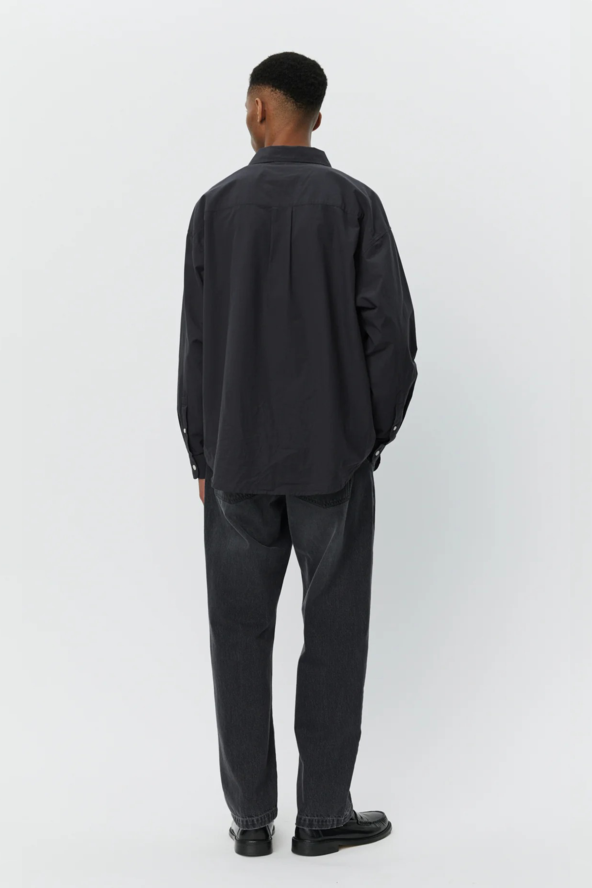 Network Shirt Graphite Micro Structure