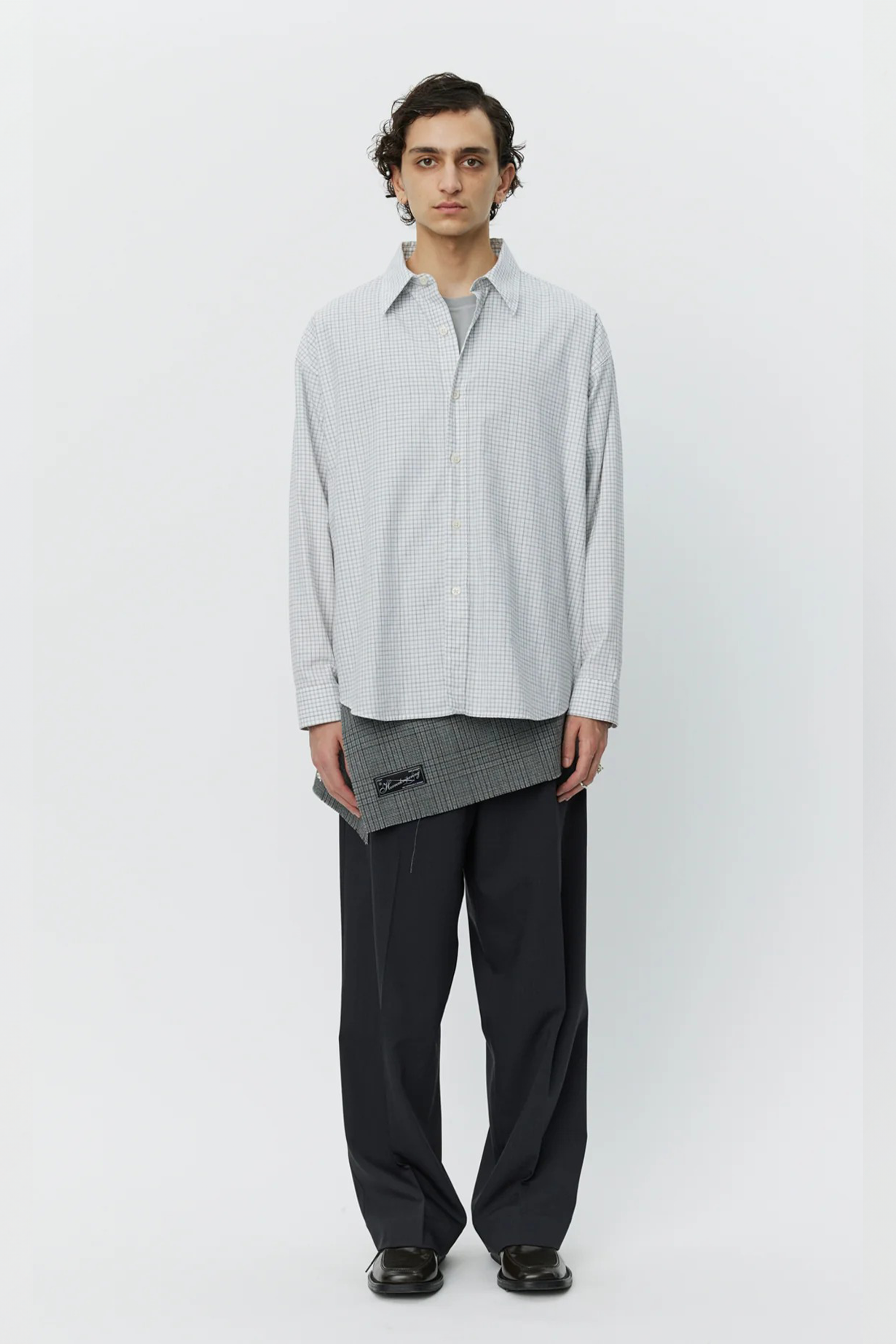 Network Shirt White Vintage Check