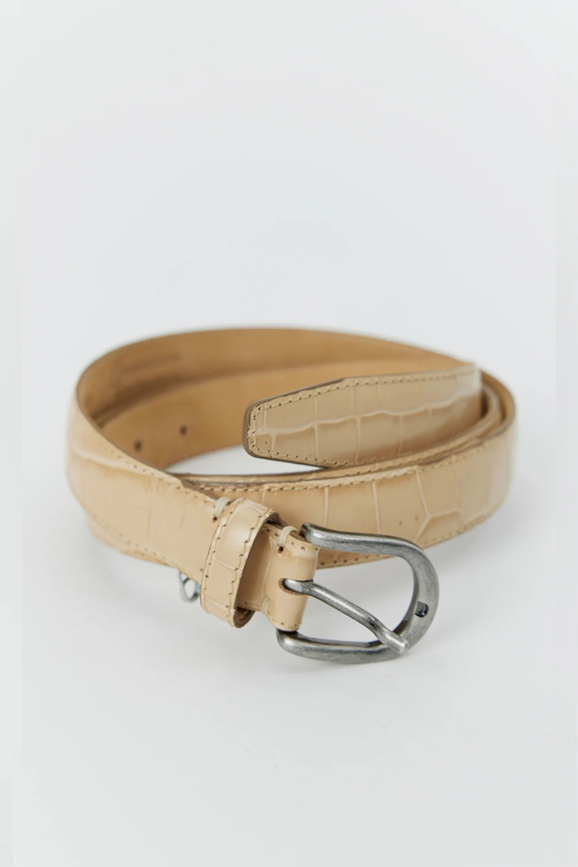 Occasion Belt Pale Croc