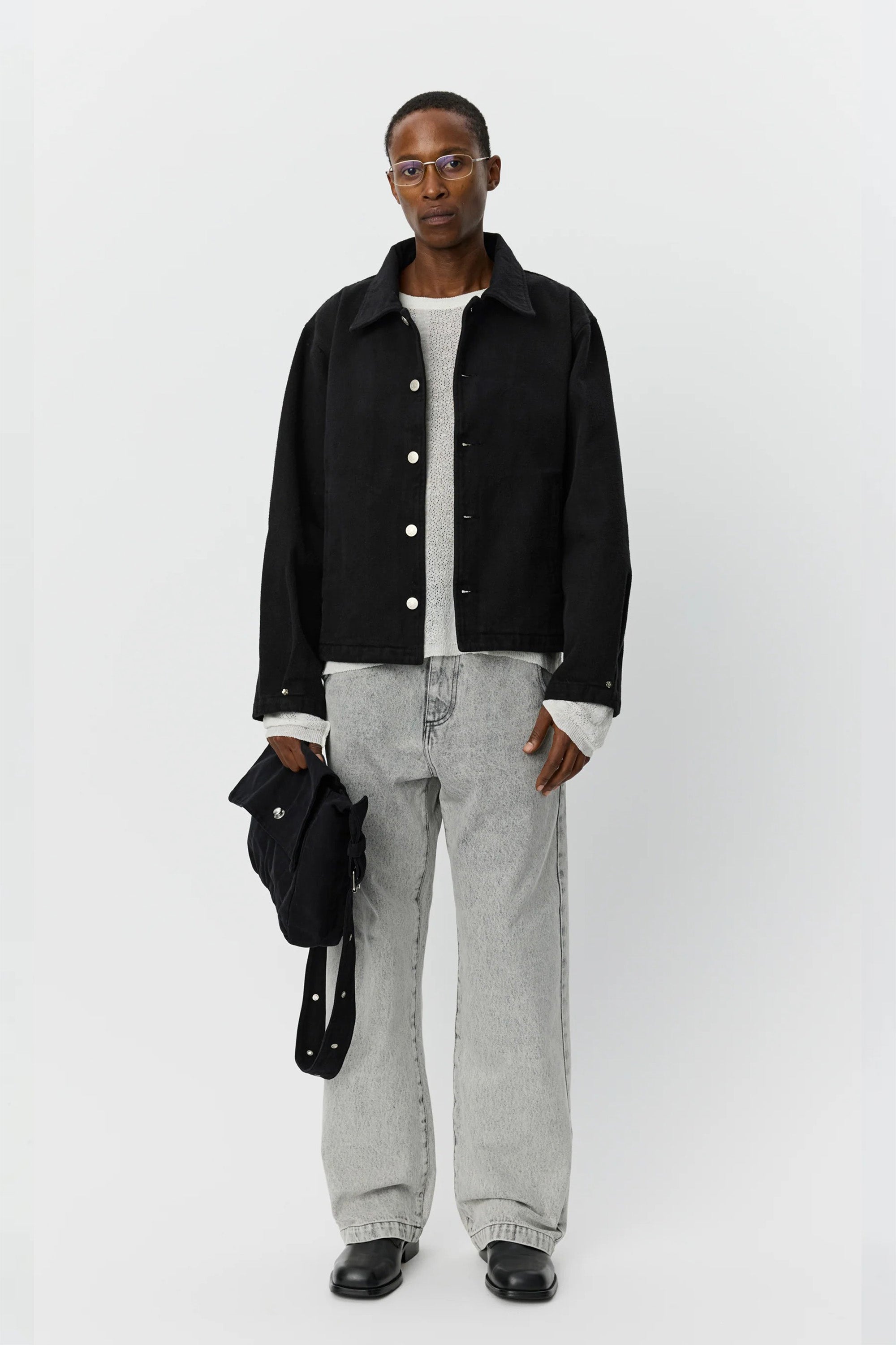 Painters Jacket Brushed Black_1