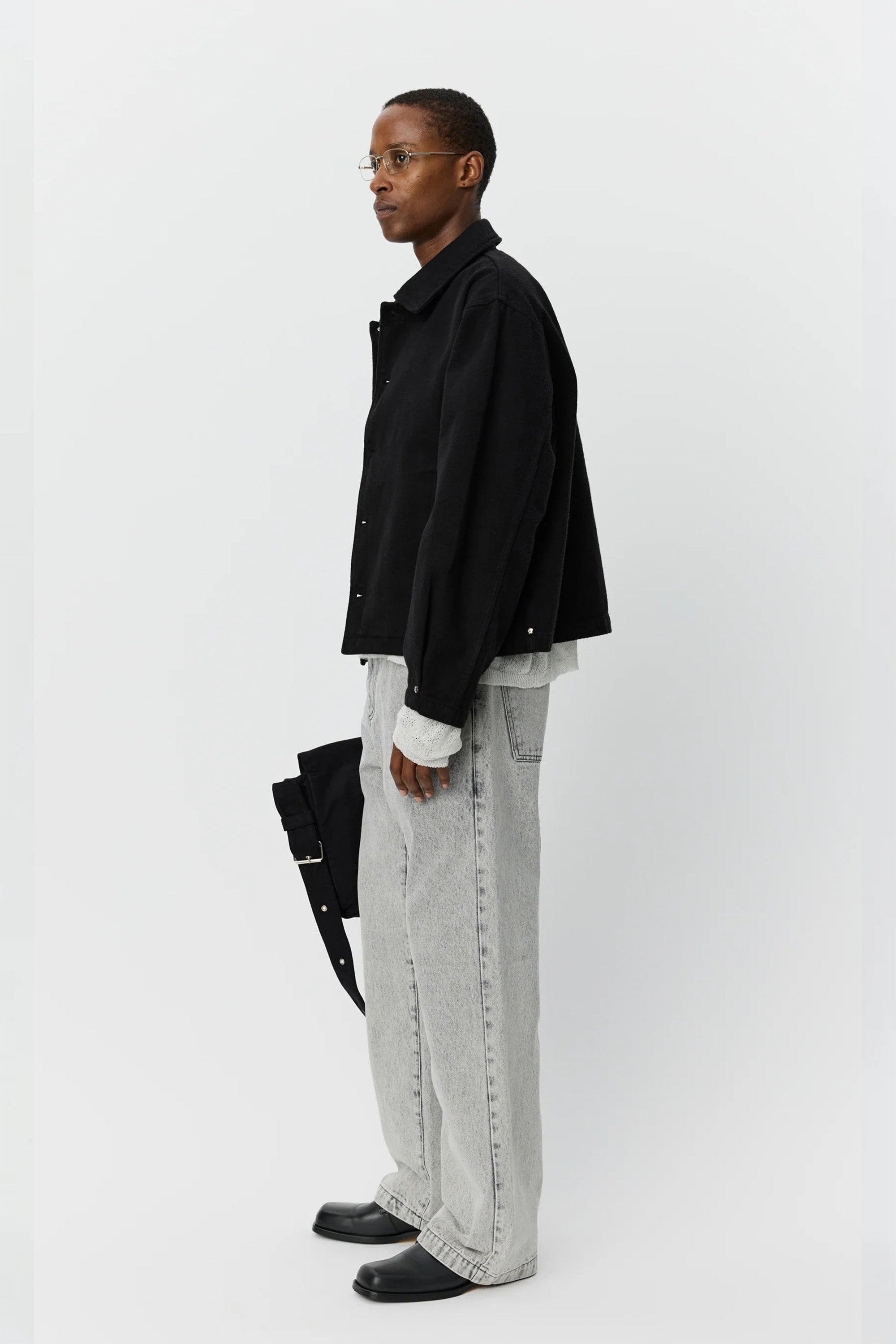 Painters Jacket Brushed Black