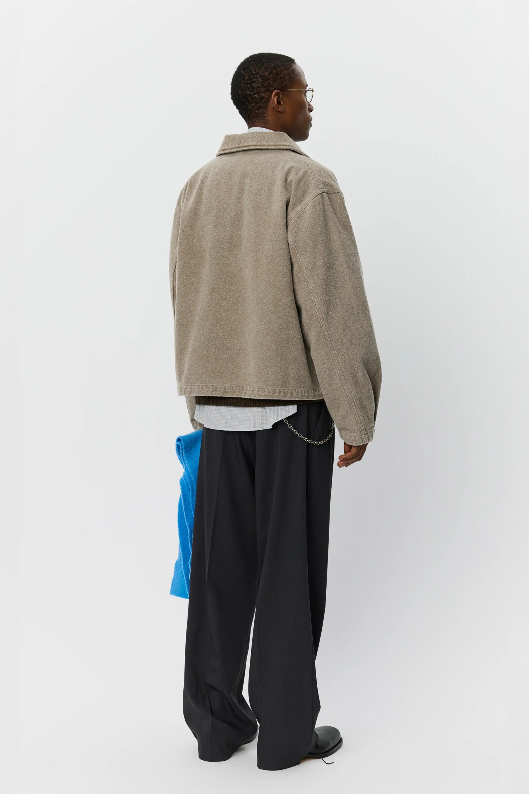 Painters Jacket Brushed Mudstone