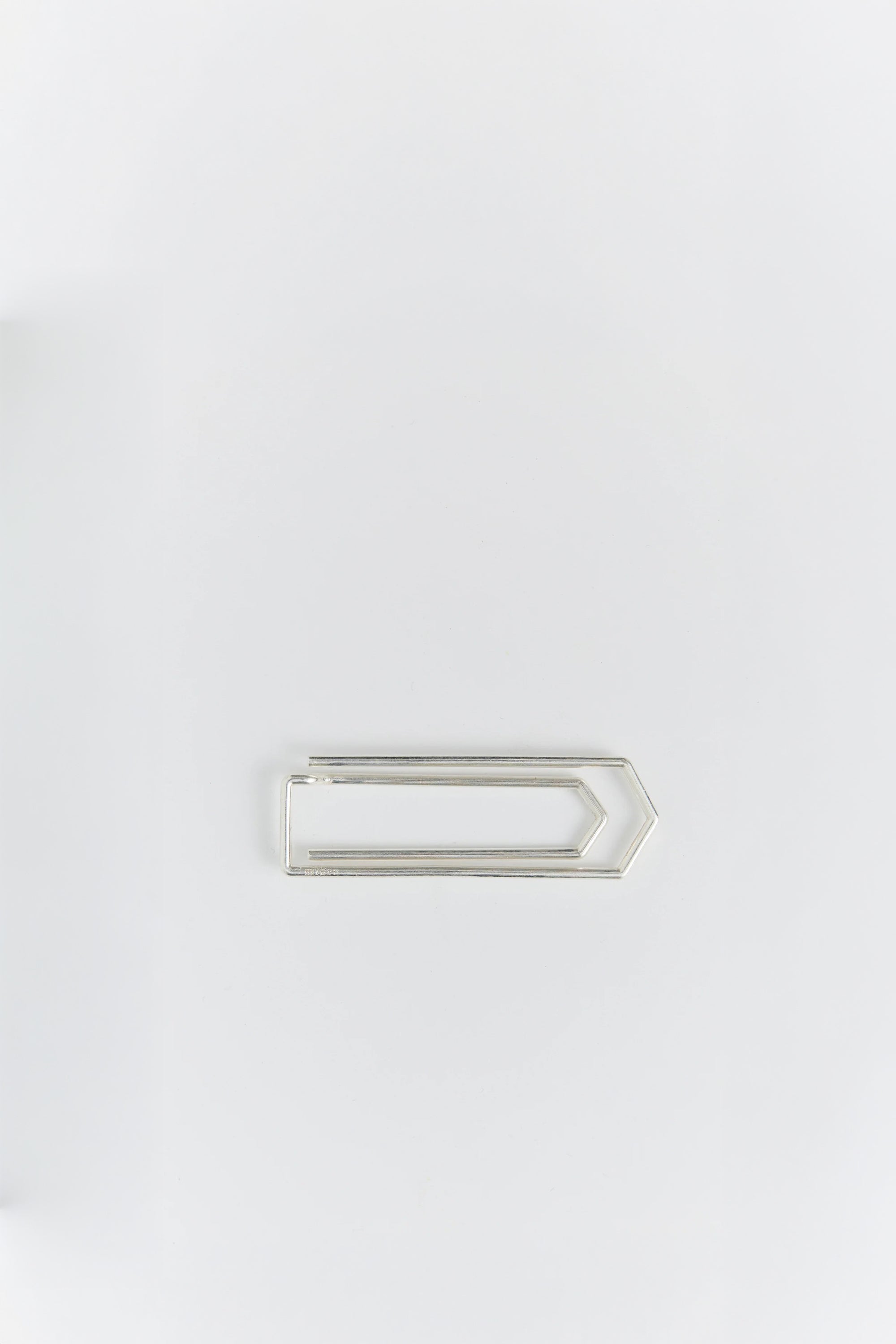 Paper Clip Brushed Silver_1