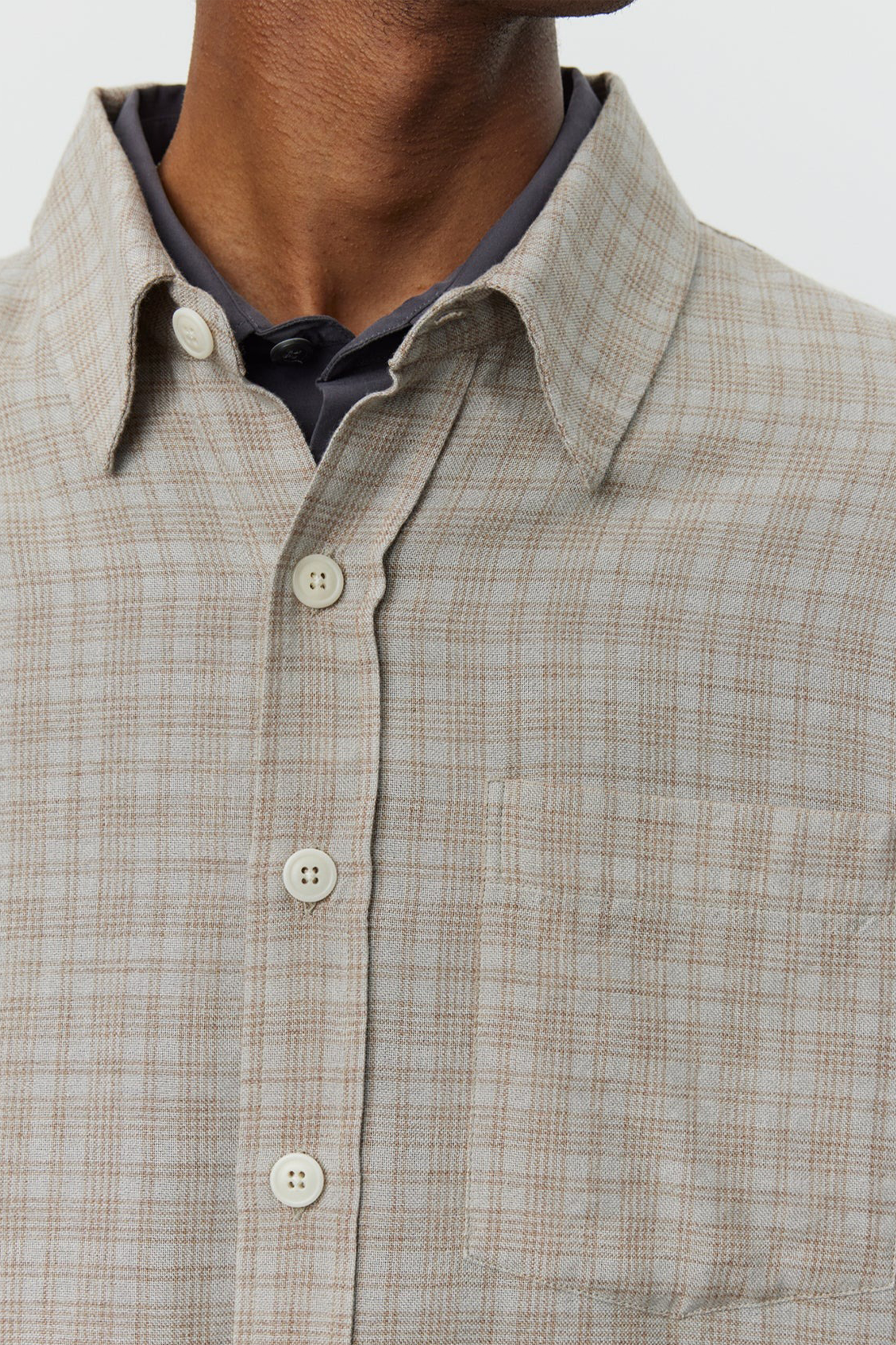 Priority Shirt Sepia Check_4