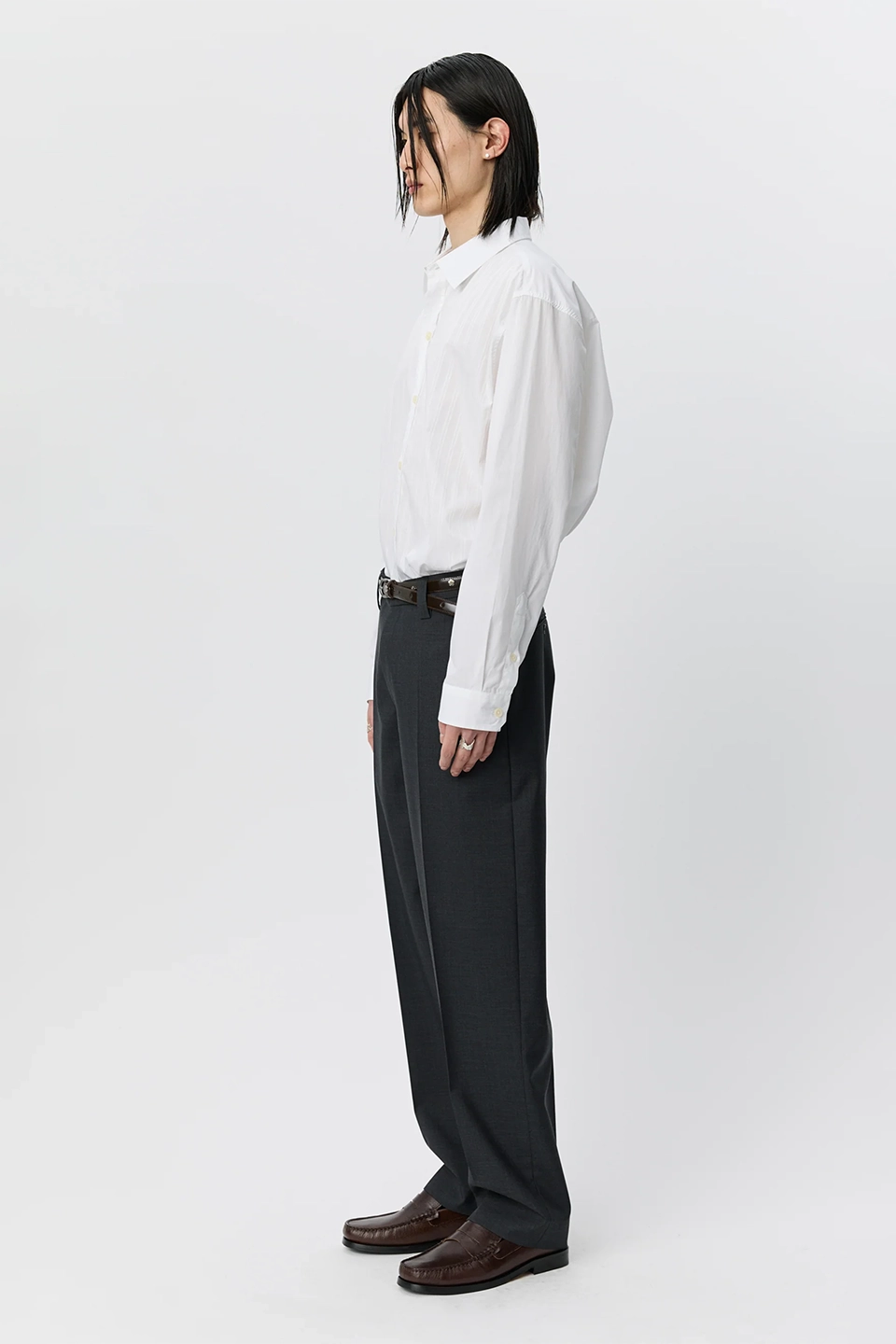 Prom Trousers Dark Grey Dry Wool_2