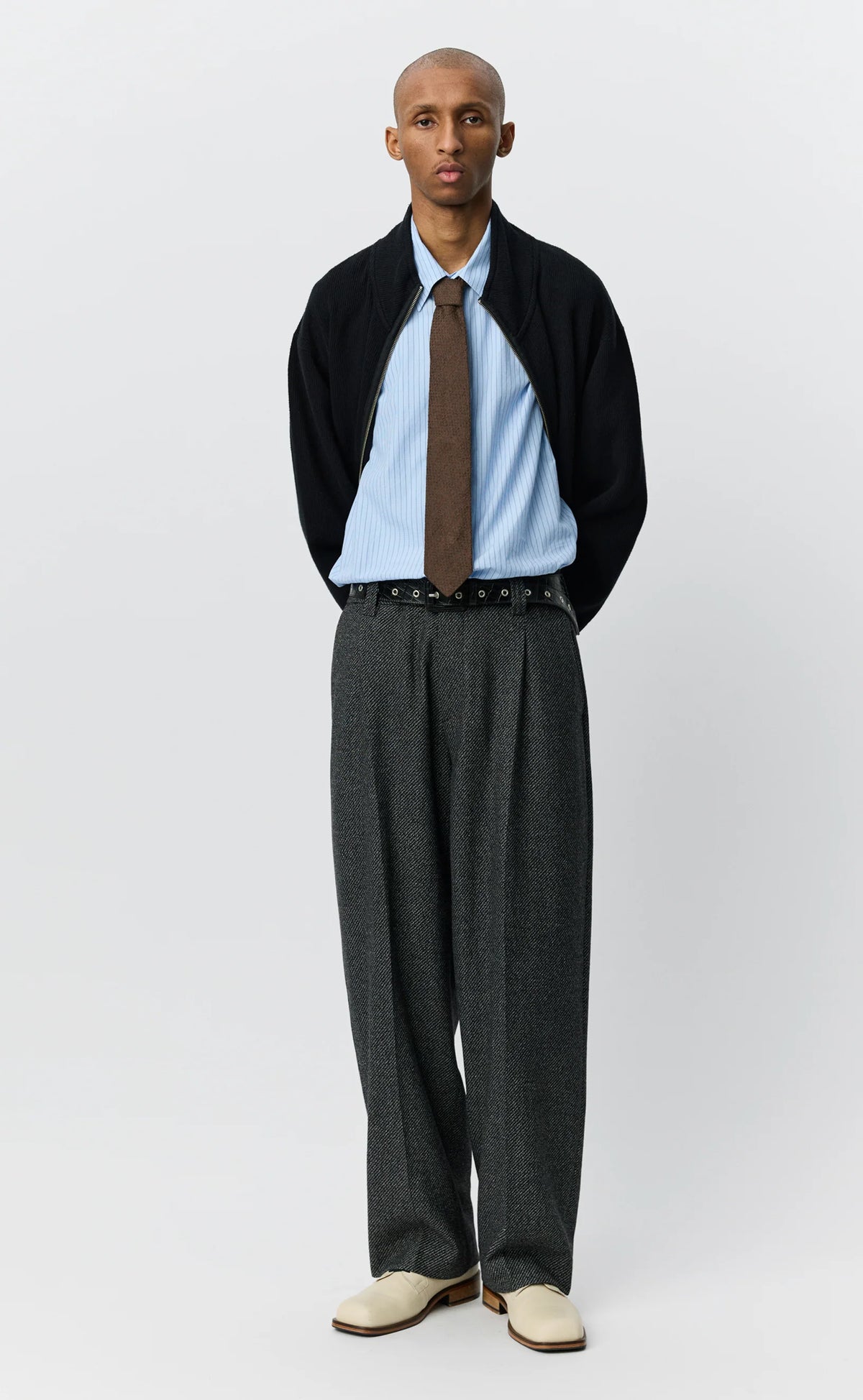 Service Trousers Black Static Twill_6