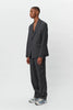 SPORTIVO STORE_Single Breasted Blazer Grey Pinstripe_5