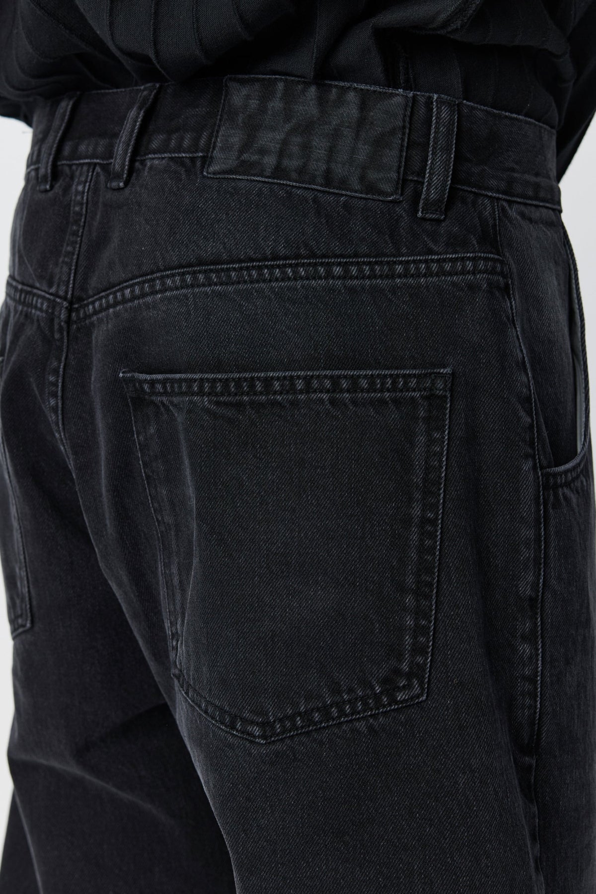 Straight Cut Jeans Faded Black_6