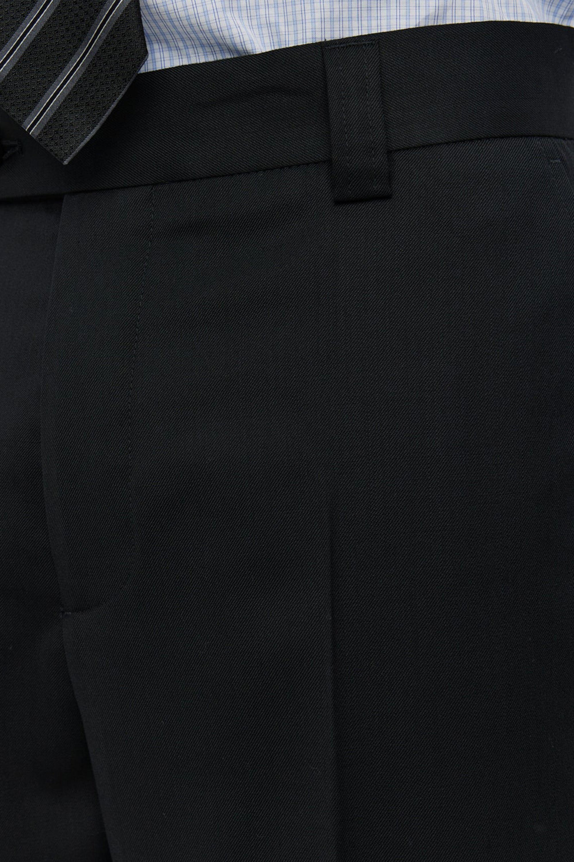 Study Trousers Black Wool_4