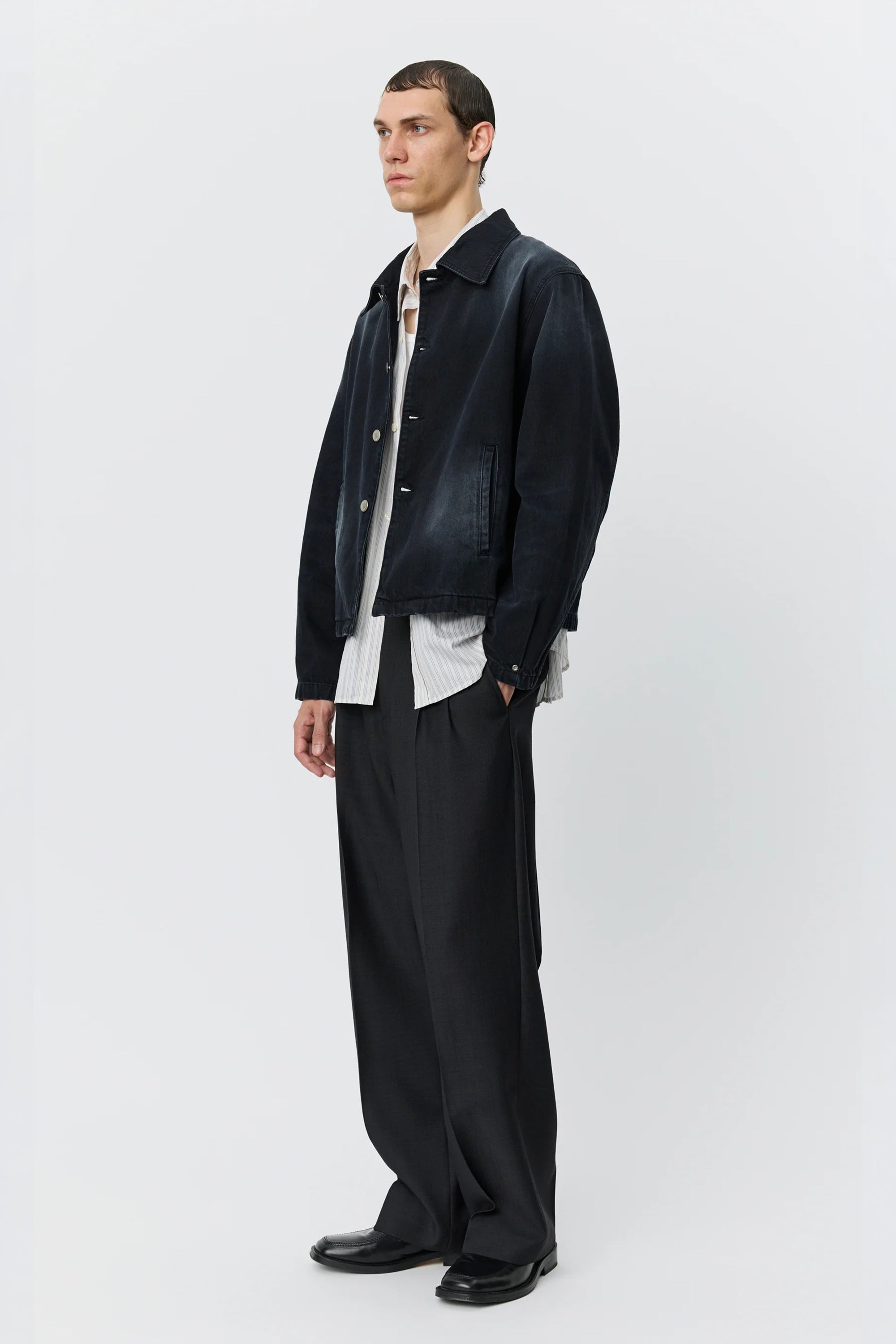 Union Jacket Rinsed Black_2