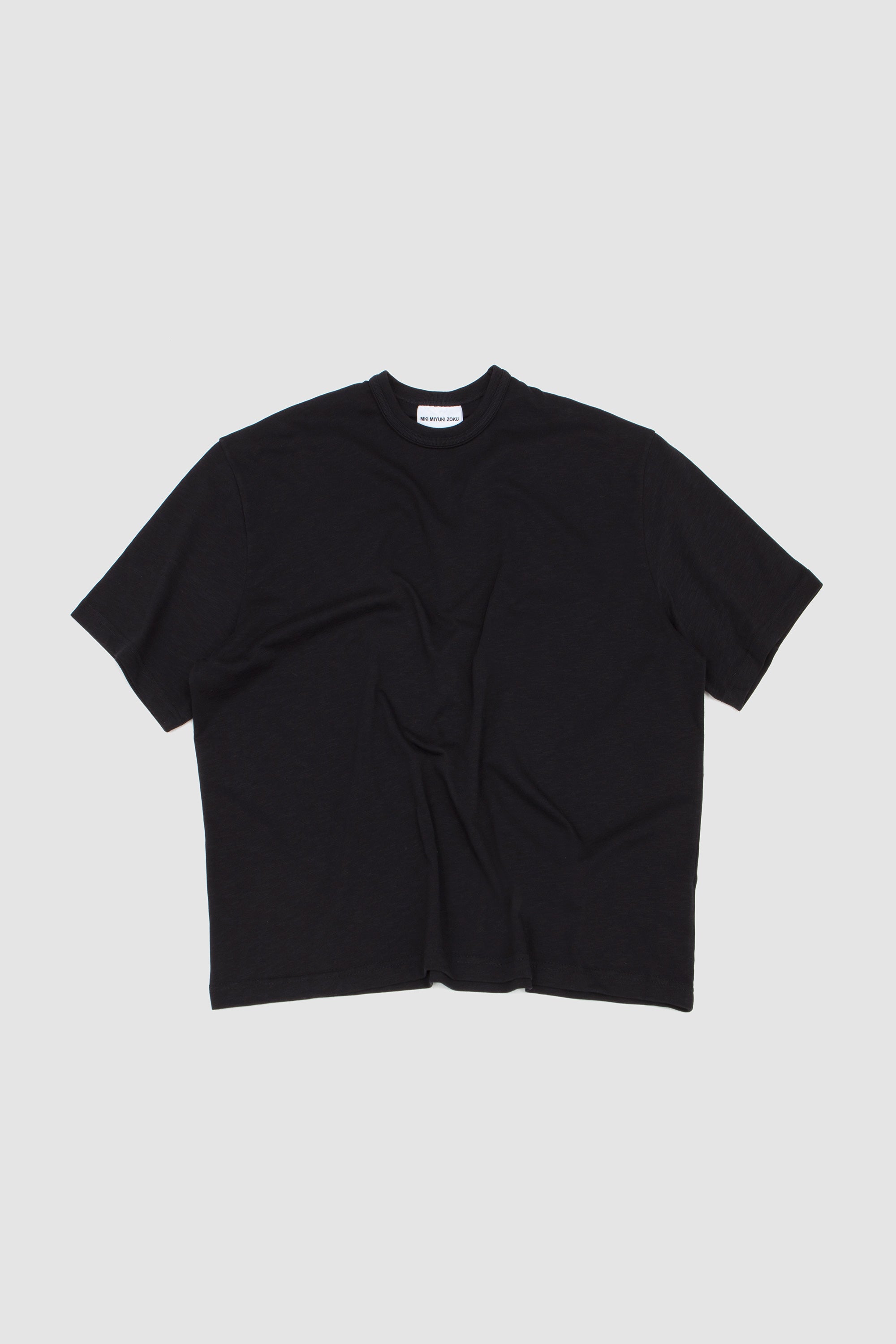 220 GSM Slub T-Shirt Black_1
