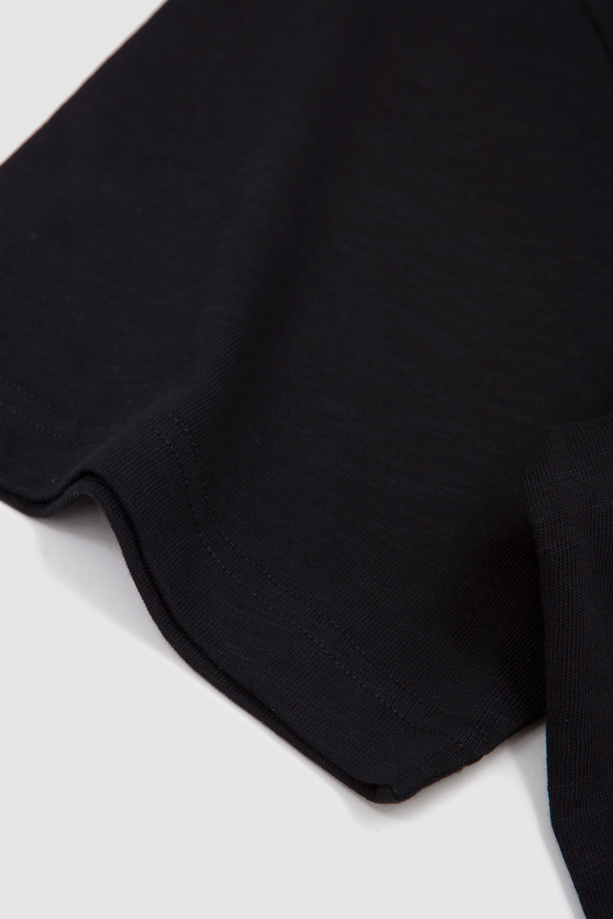 220 GSM Slub T-Shirt Black