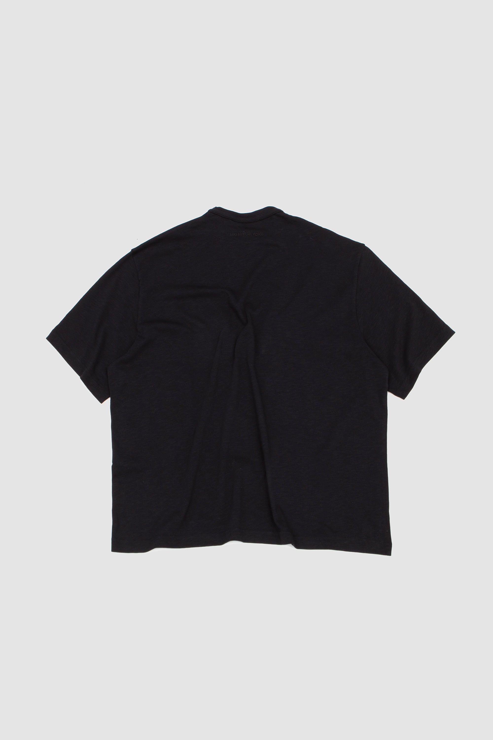 220 GSM Slub T-Shirt Black_4