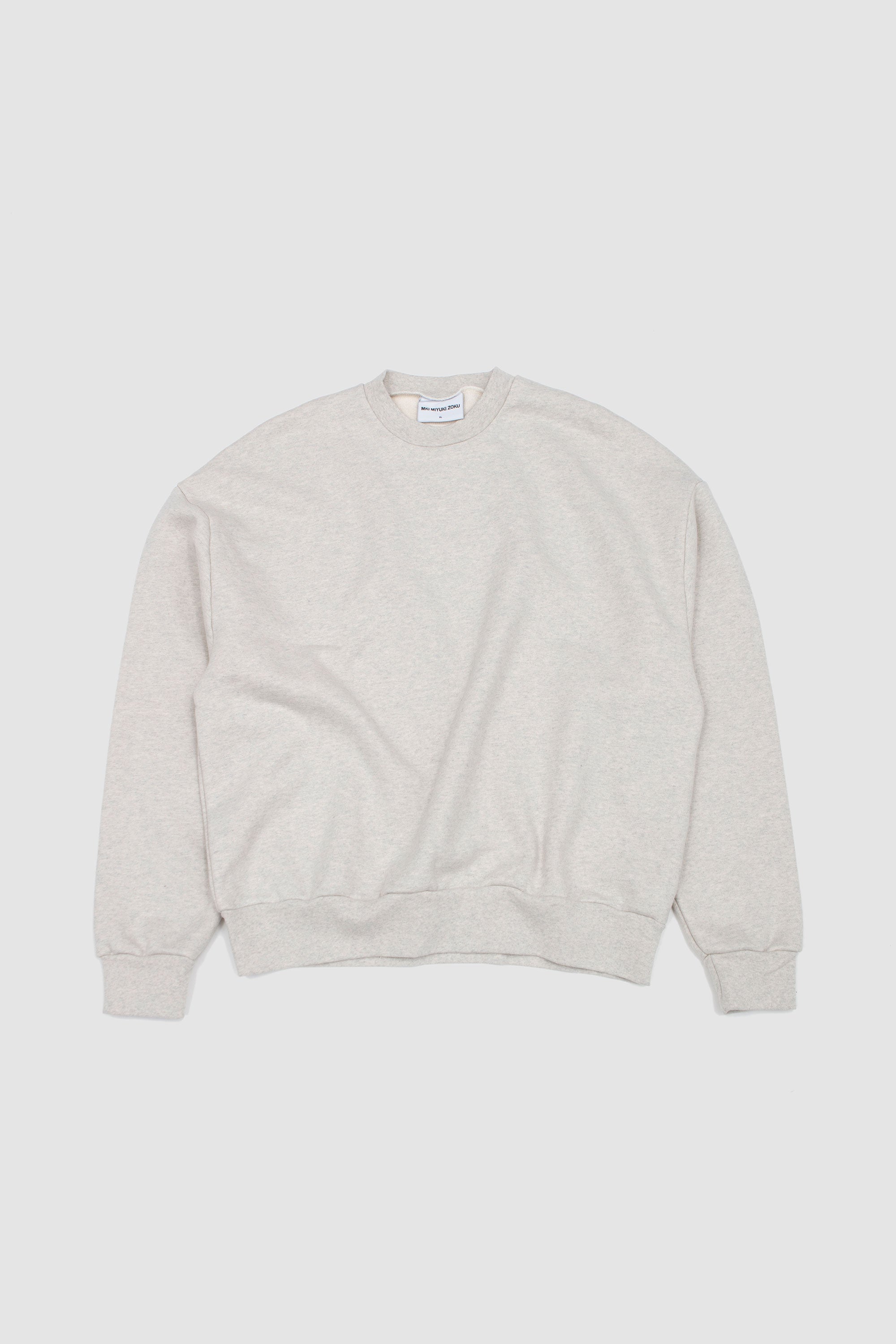 800 GSM Superweight Crewneck Oatmeal