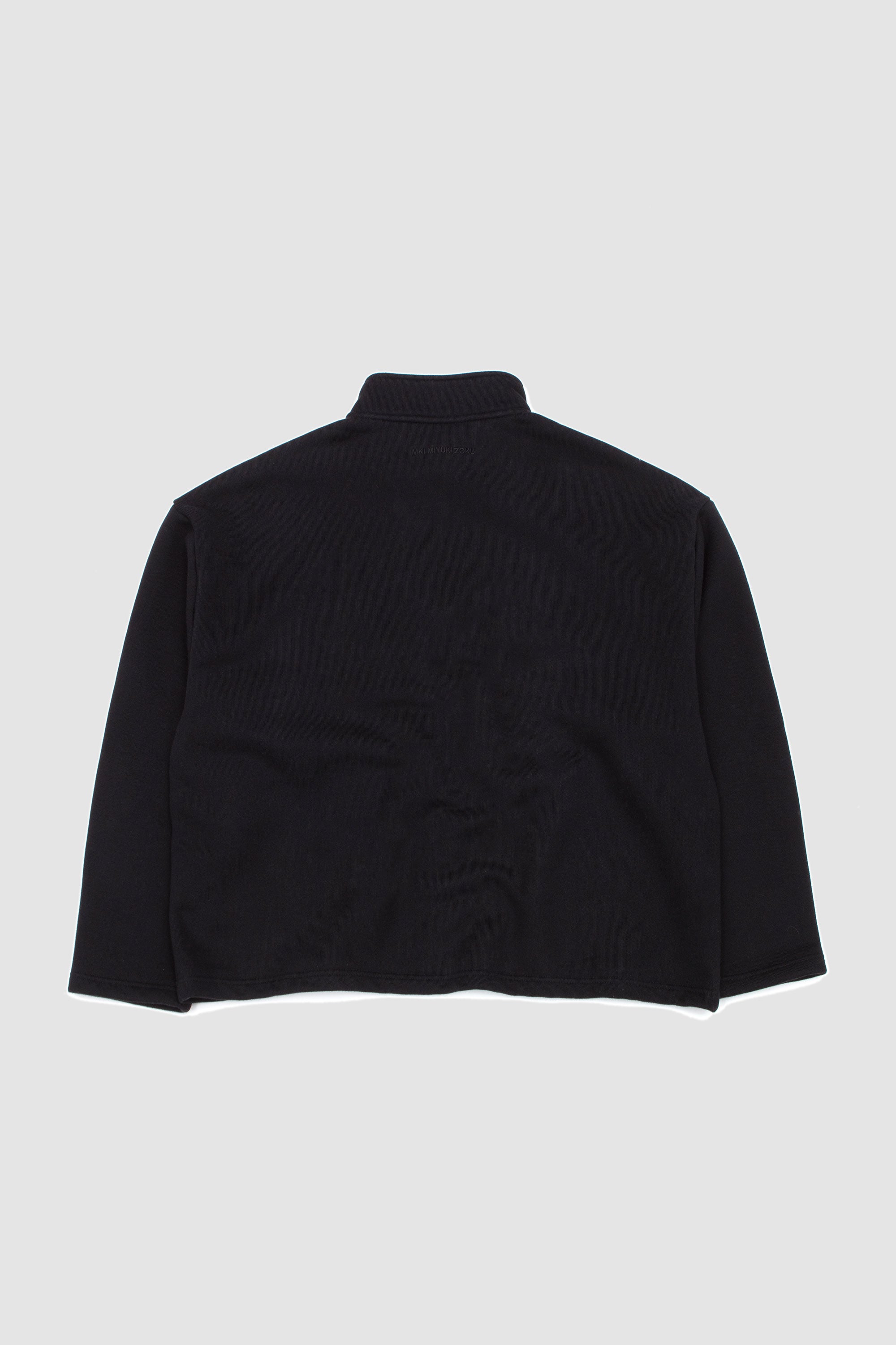 800 GSM Superweight Quarter Zip Black_4