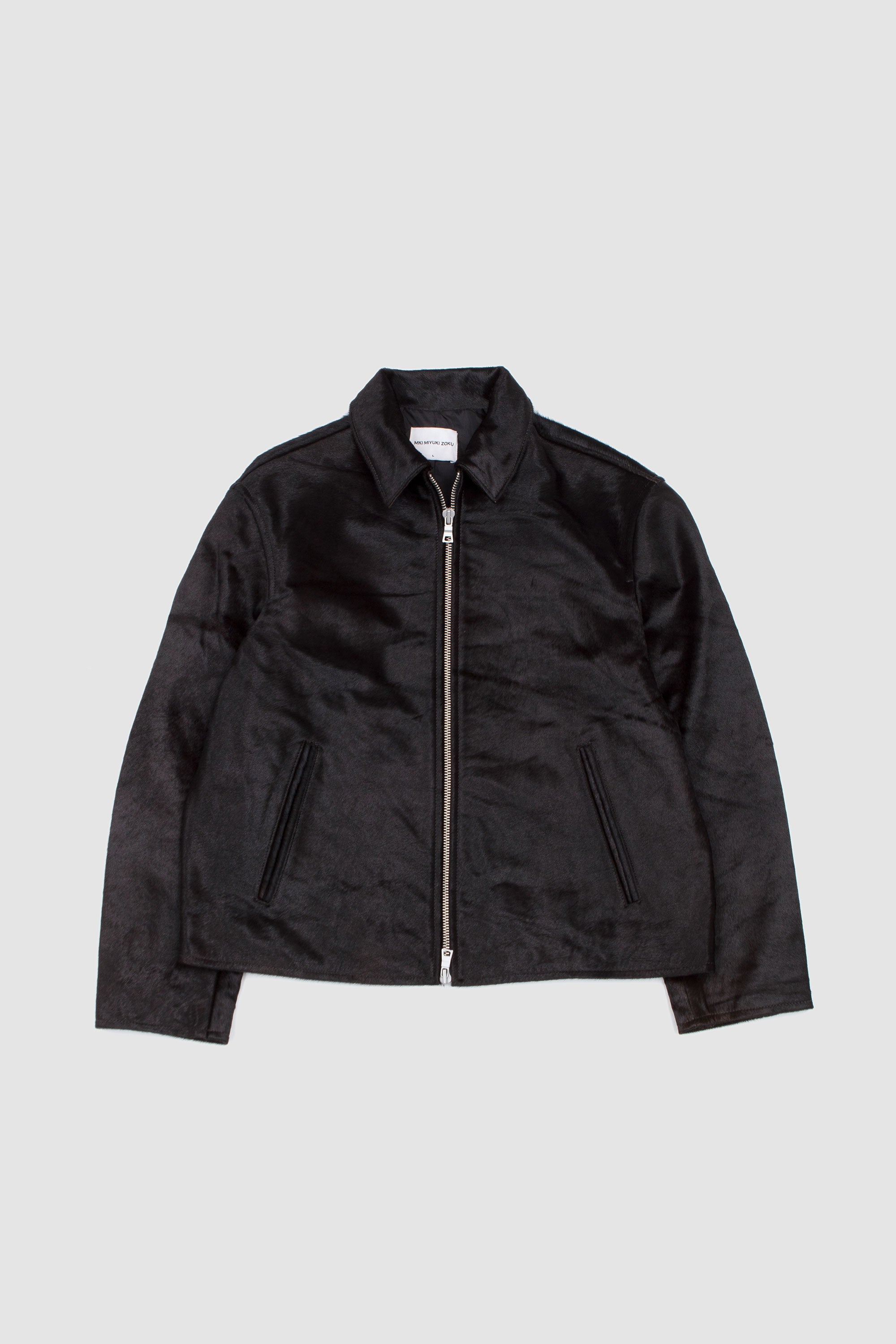 Cropped Cow Hair Rider Deep Brown_1