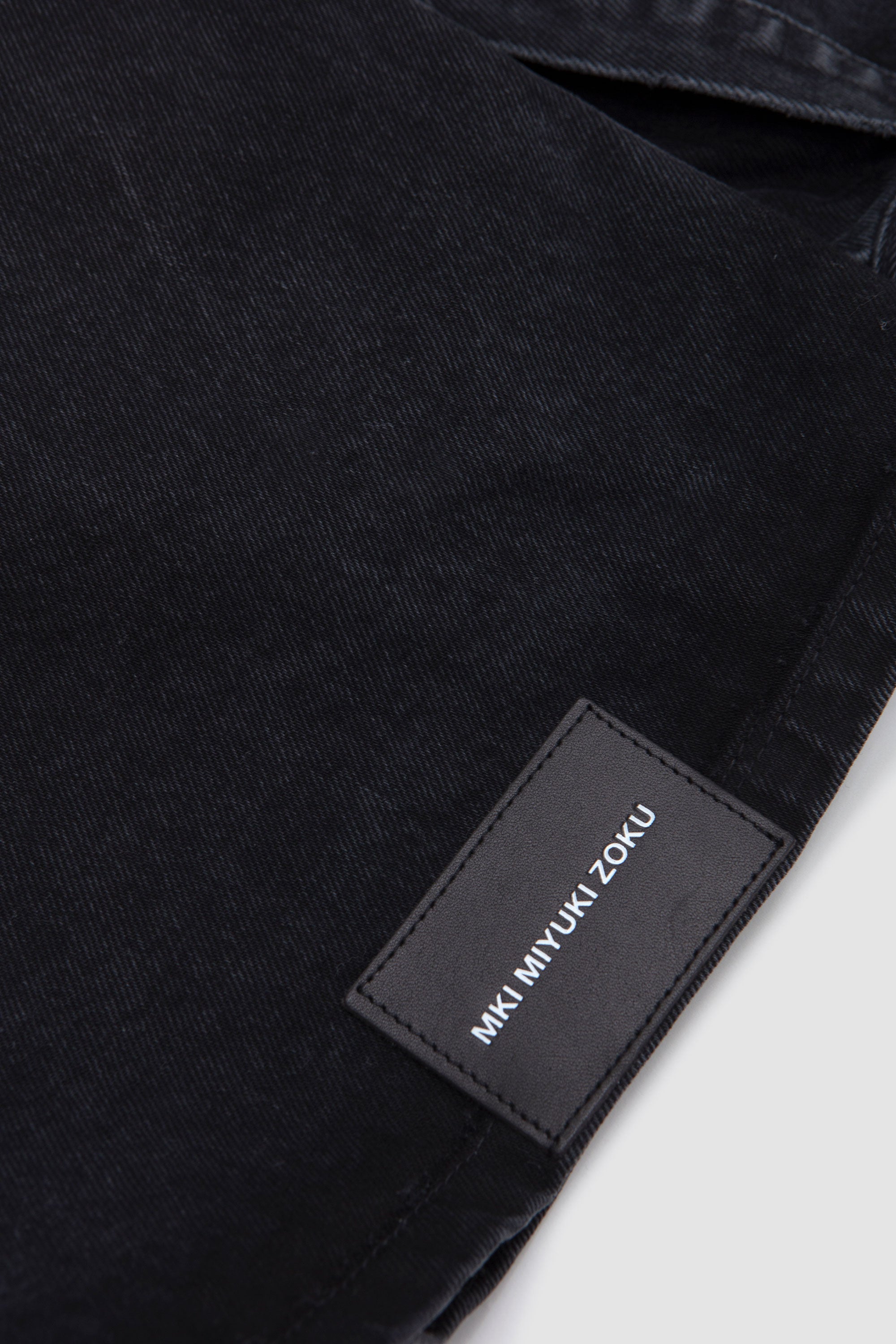 Denim Box Overshirt Washed Black_4