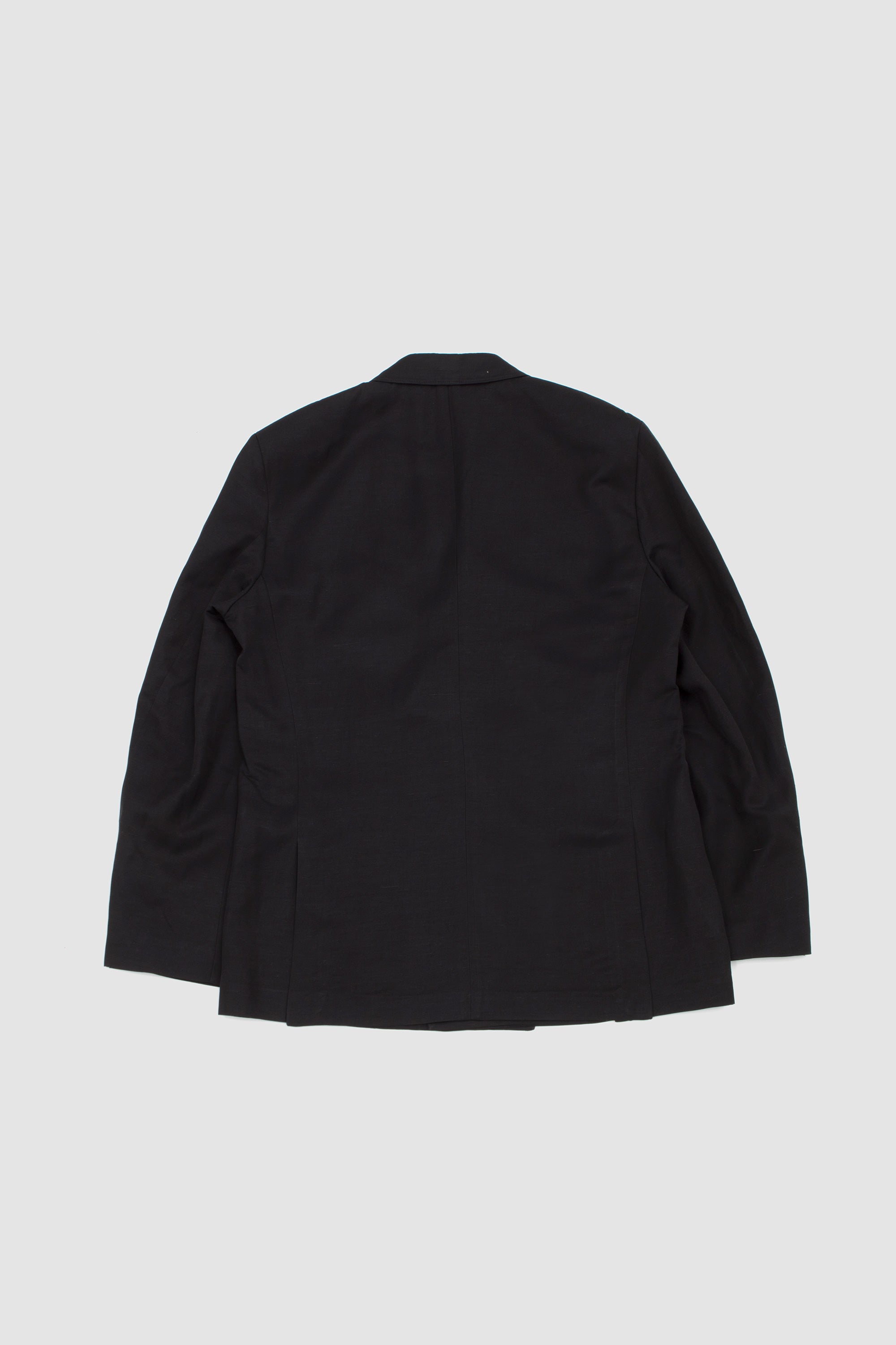 Double Breasted Suit Jacket Black_4