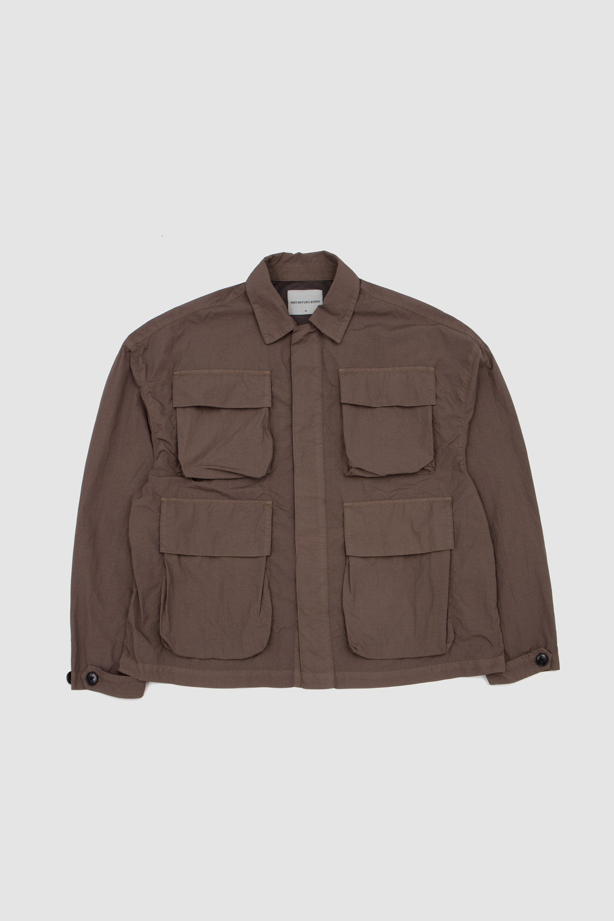 SPORTIVO [Garment-dyed organic cotton heavy twill short coat