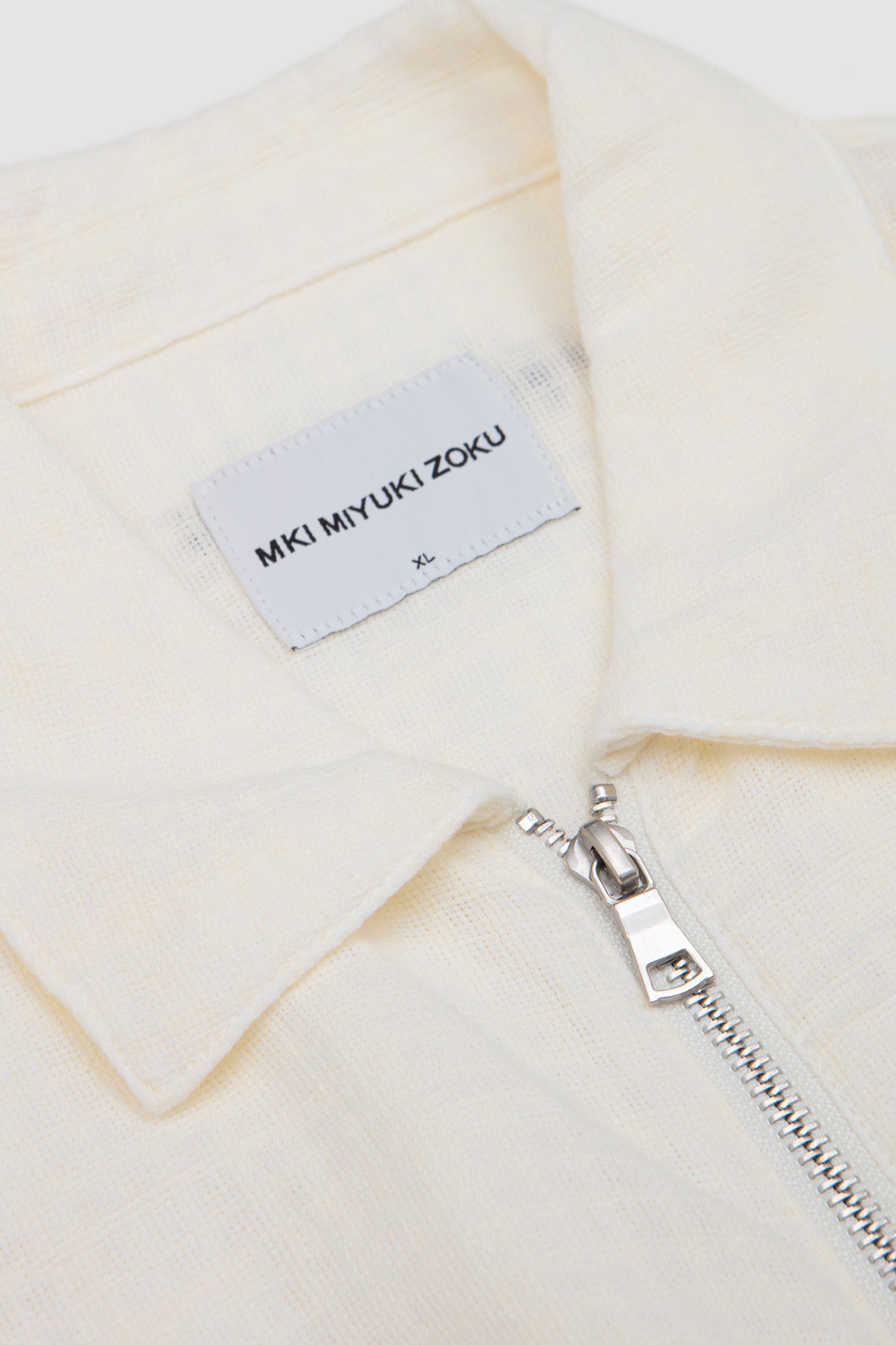 Loose Weave Check Rider Bone