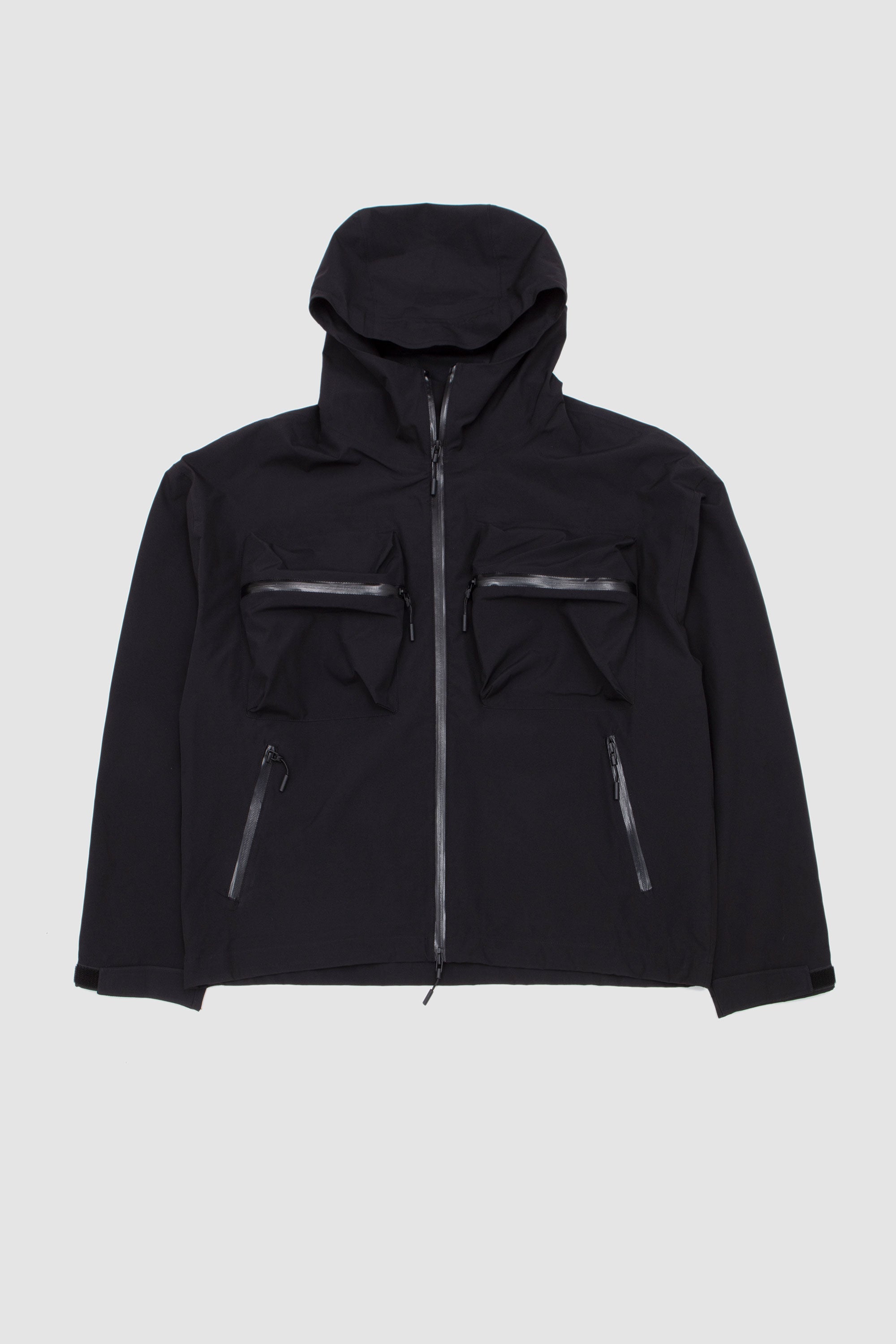 Shell Box Jacket Black_1