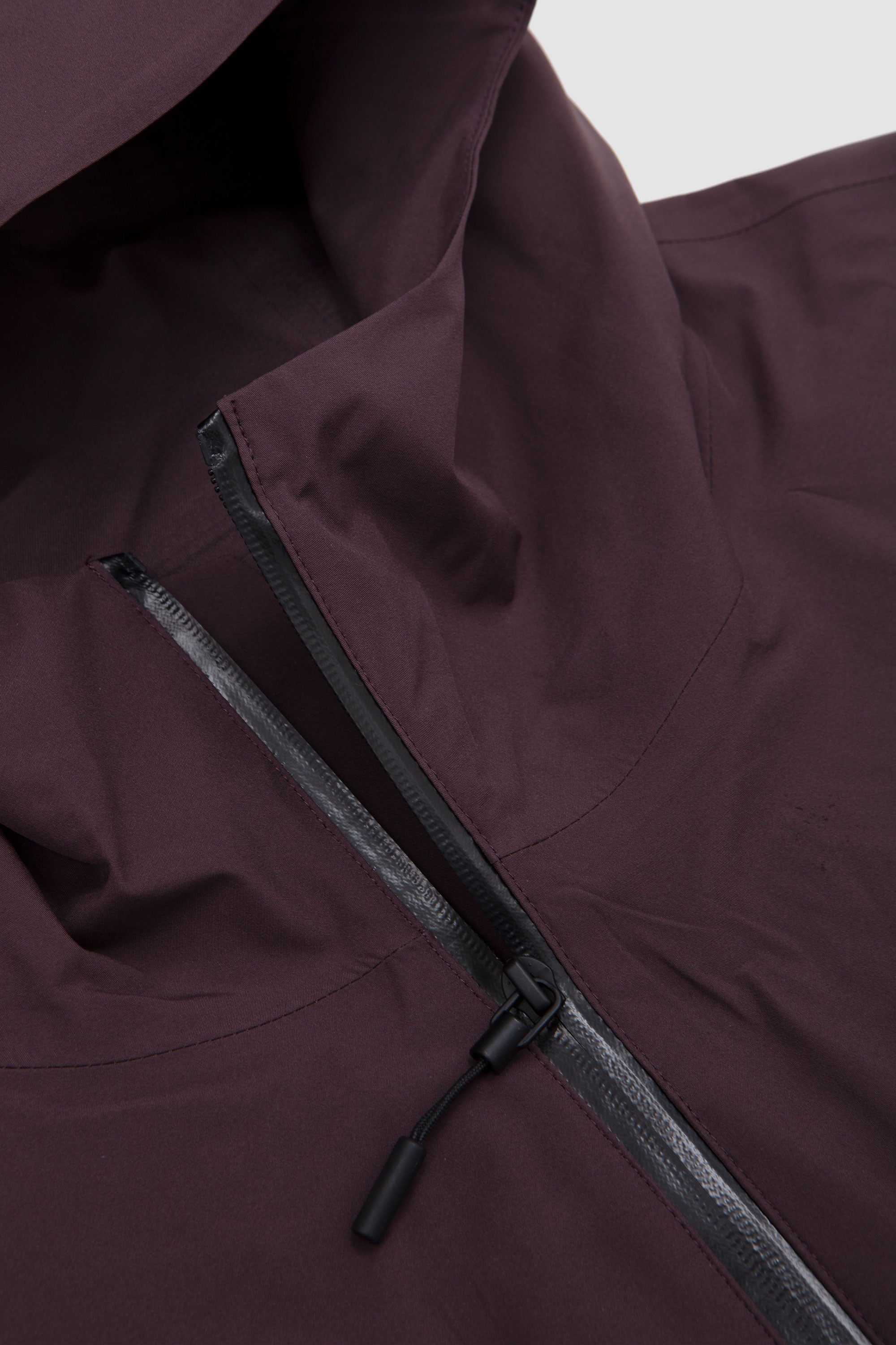 Shell Box Jacket Raisin_2